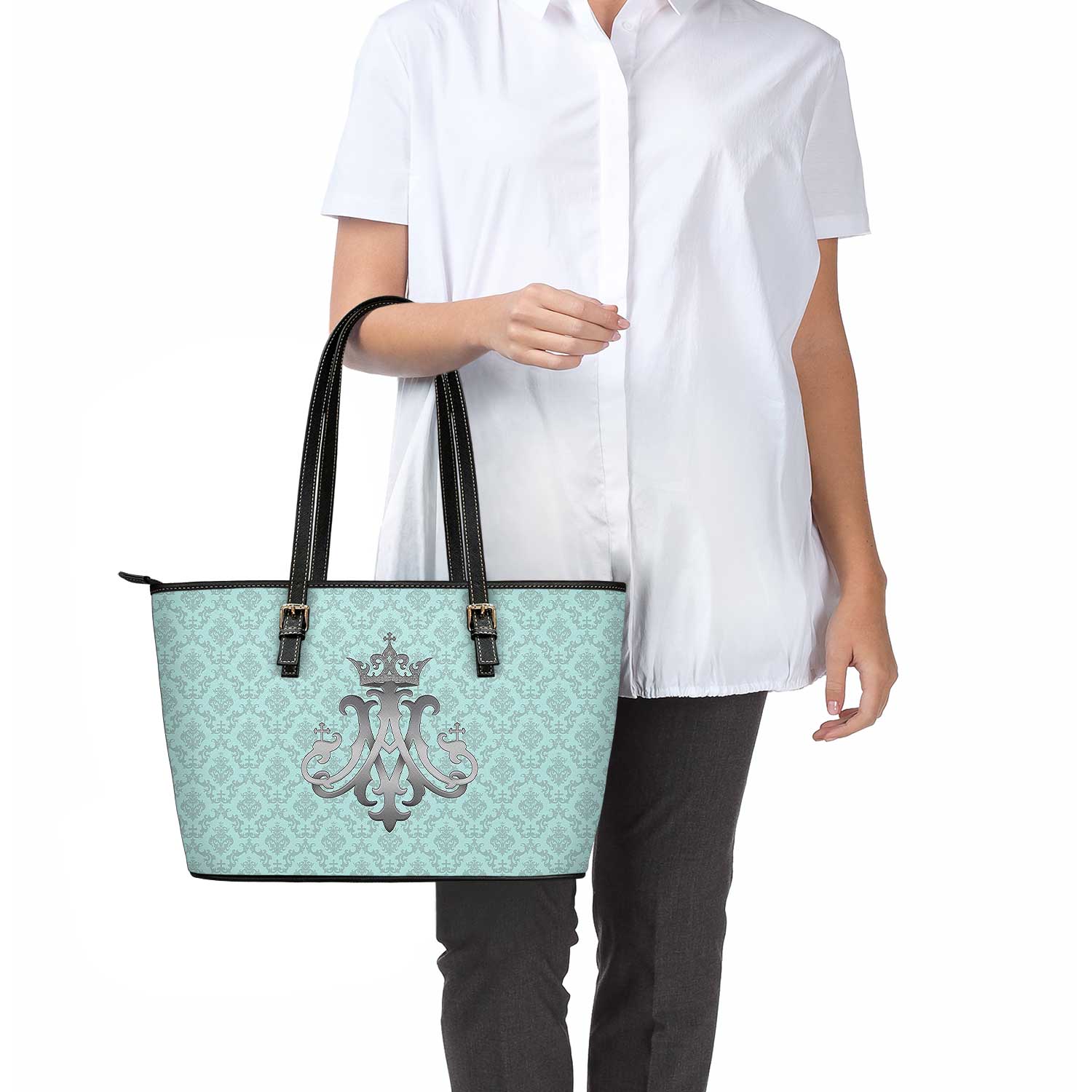 Ave Maria Tote Bag (Heavenly Blue)