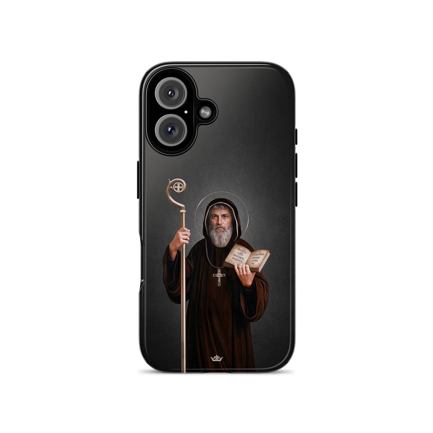 St. Benedict Hard Phone Case (Dark)