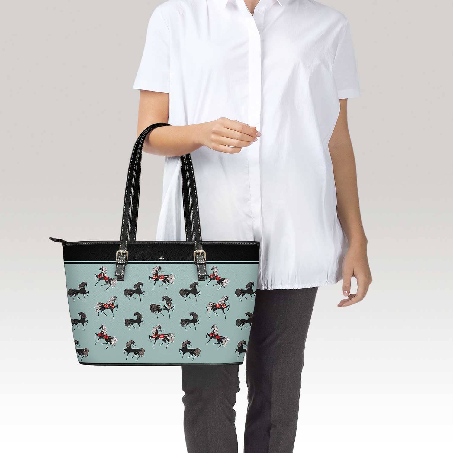 Cavallino Rampante Tote Bag (Majestic) - VENXARA®