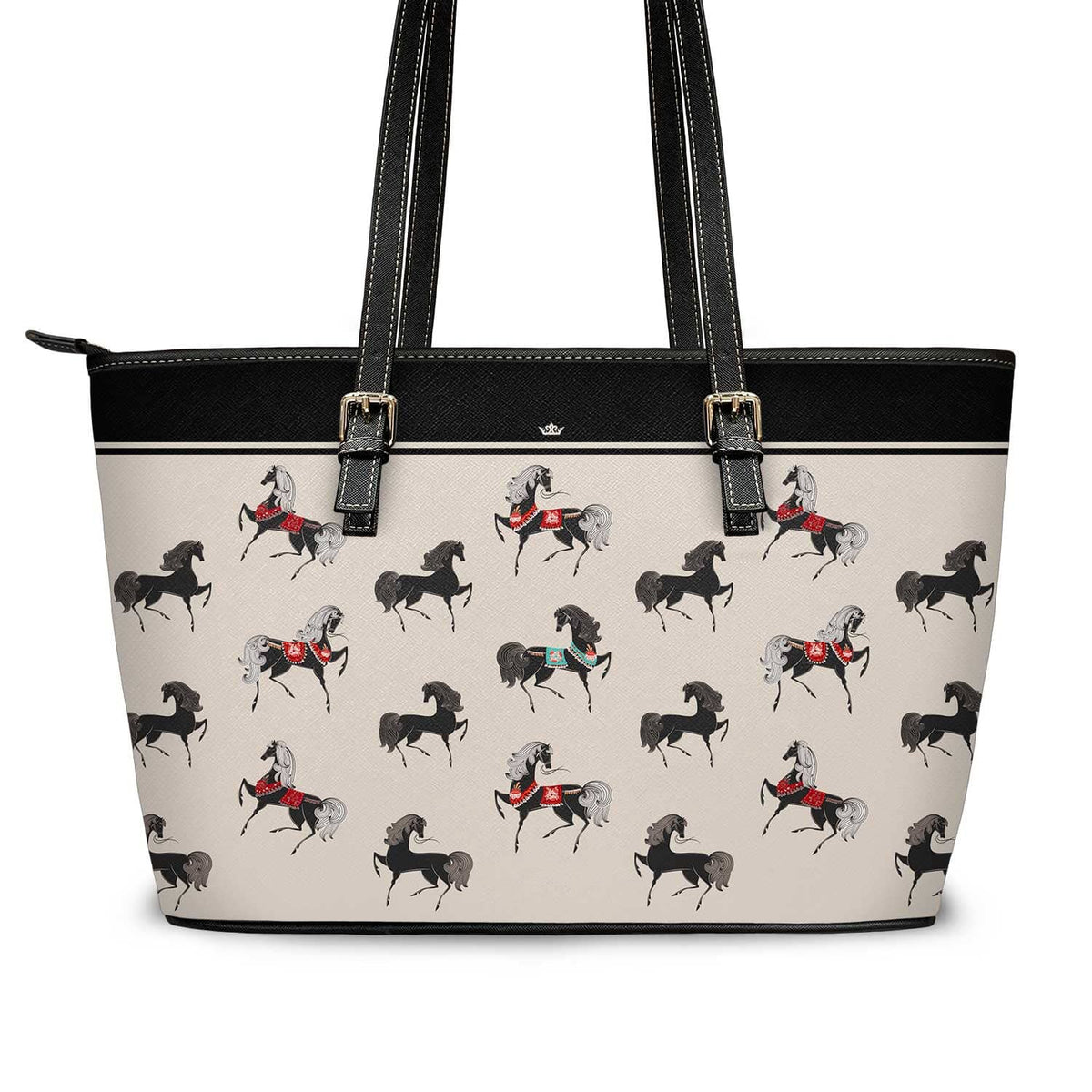 Cavallino Rampante Tote Bag (Regal) Copyright VENXARA