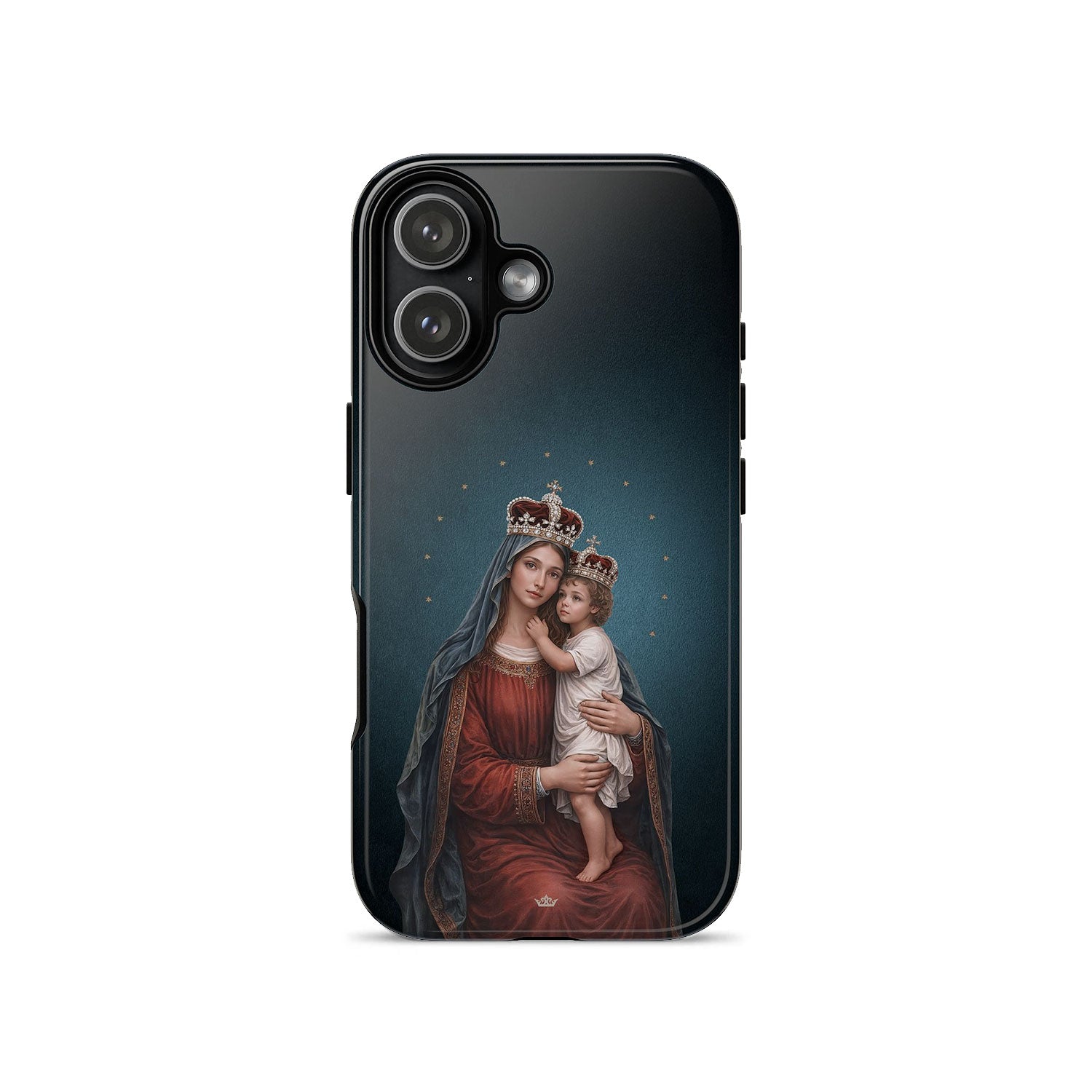 Divine King and Queen Hard Phone Case (Midnight Blue)