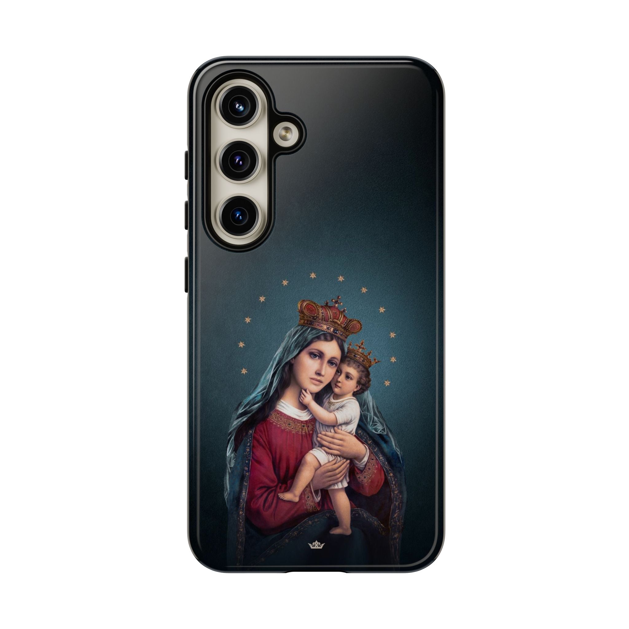 Divine King and Queen Hard Phone Case (Midnight Blue) - VENXARA®