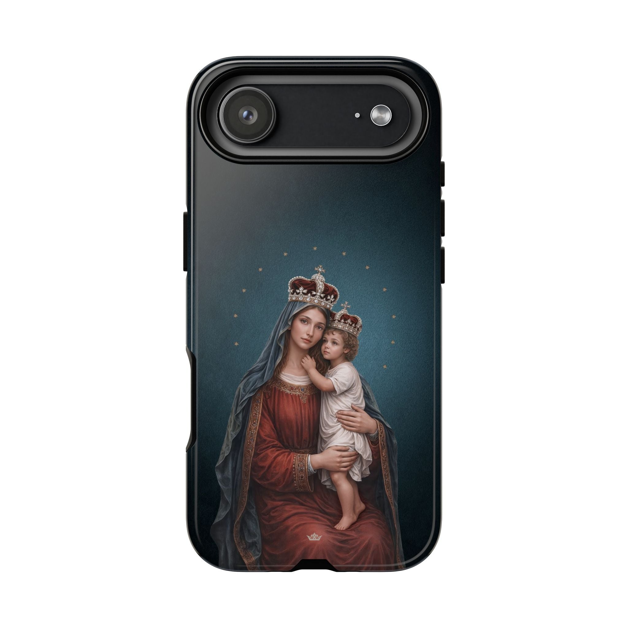 Divine King and Queen Hard Phone Case (Midnight Blue) - Venxara