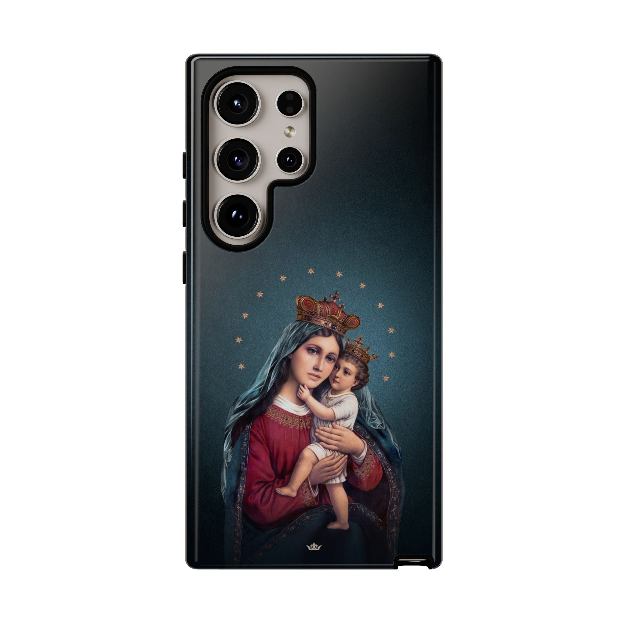 Divine King and Queen Hard Phone Case (Midnight Blue) - VENXARA®
