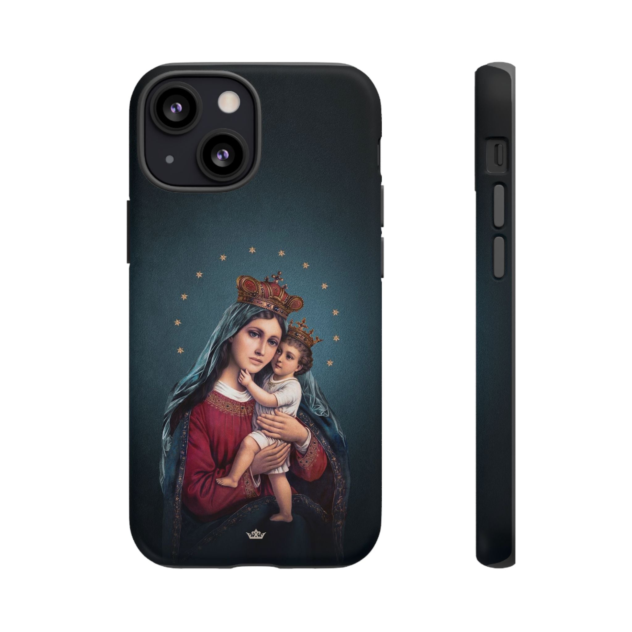 Divine King and Queen Hard Phone Case (Midnight Blue) - VENXARA®