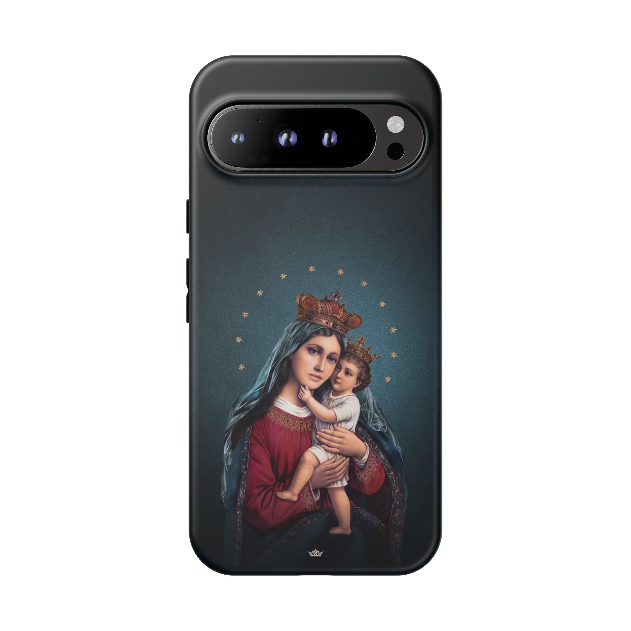 Divine King and Queen Hard Phone Case (Midnight Blue) - VENXARA®