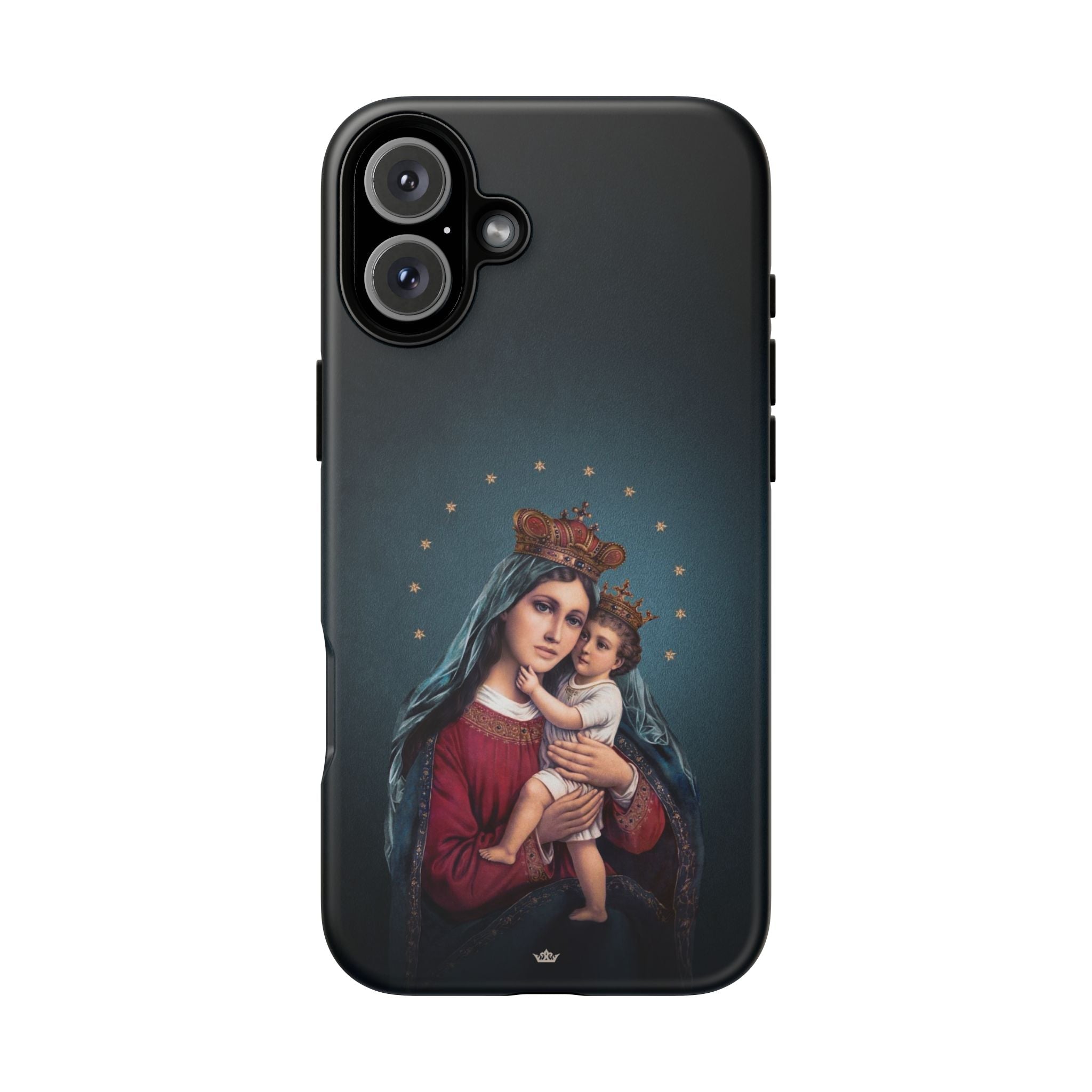 Divine King and Queen Hard Phone Case (Midnight Blue) - VENXARA®