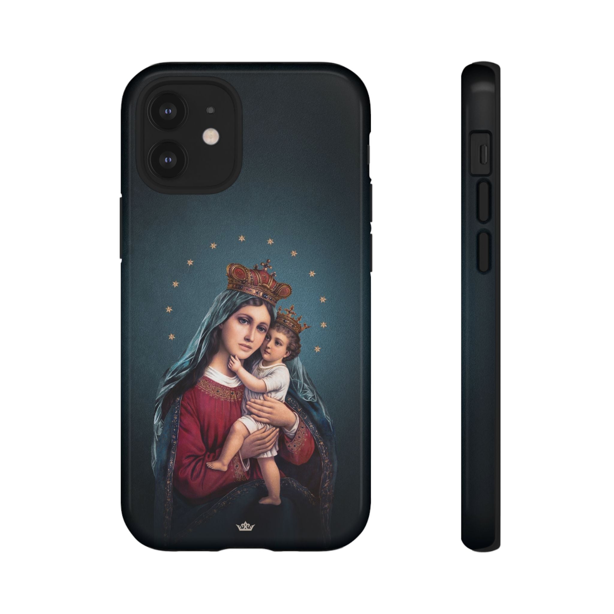 Divine King and Queen Hard Phone Case (Midnight Blue) - VENXARA®