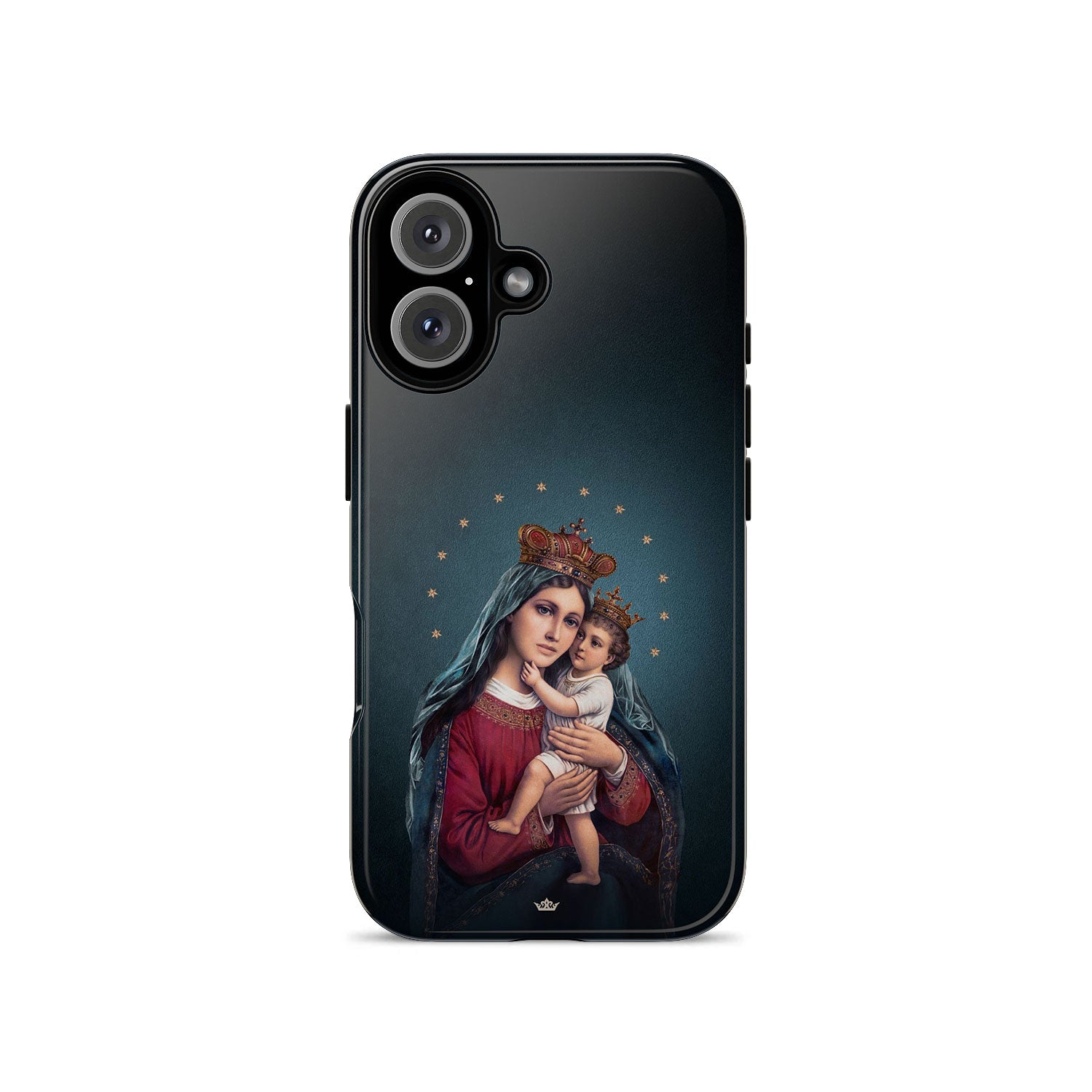 Divine King and Queen Hard Phone Case (Midnight Blue) - VENXARA®