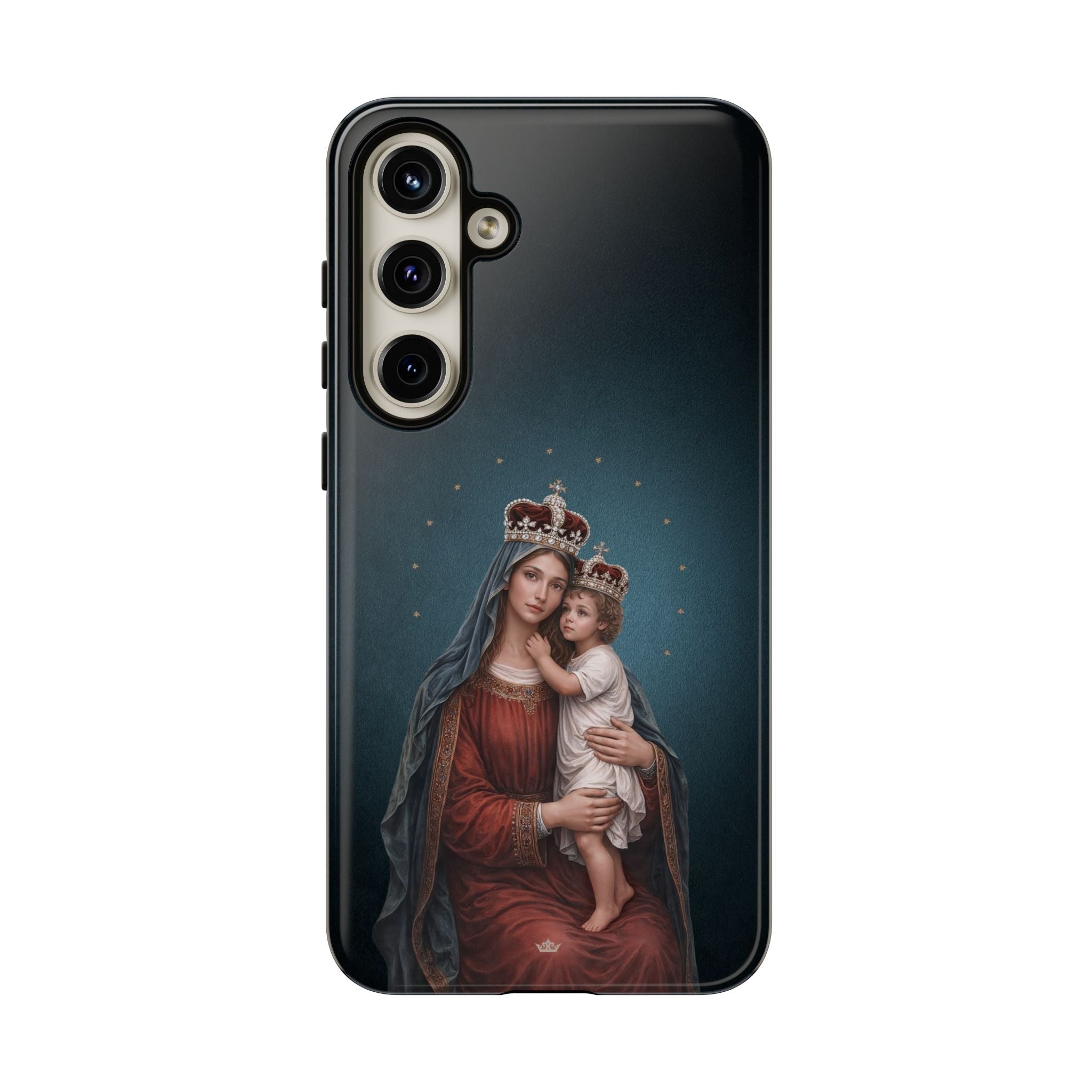 Divine King and Queen Hard Phone Case (Midnight Blue) - Venxara