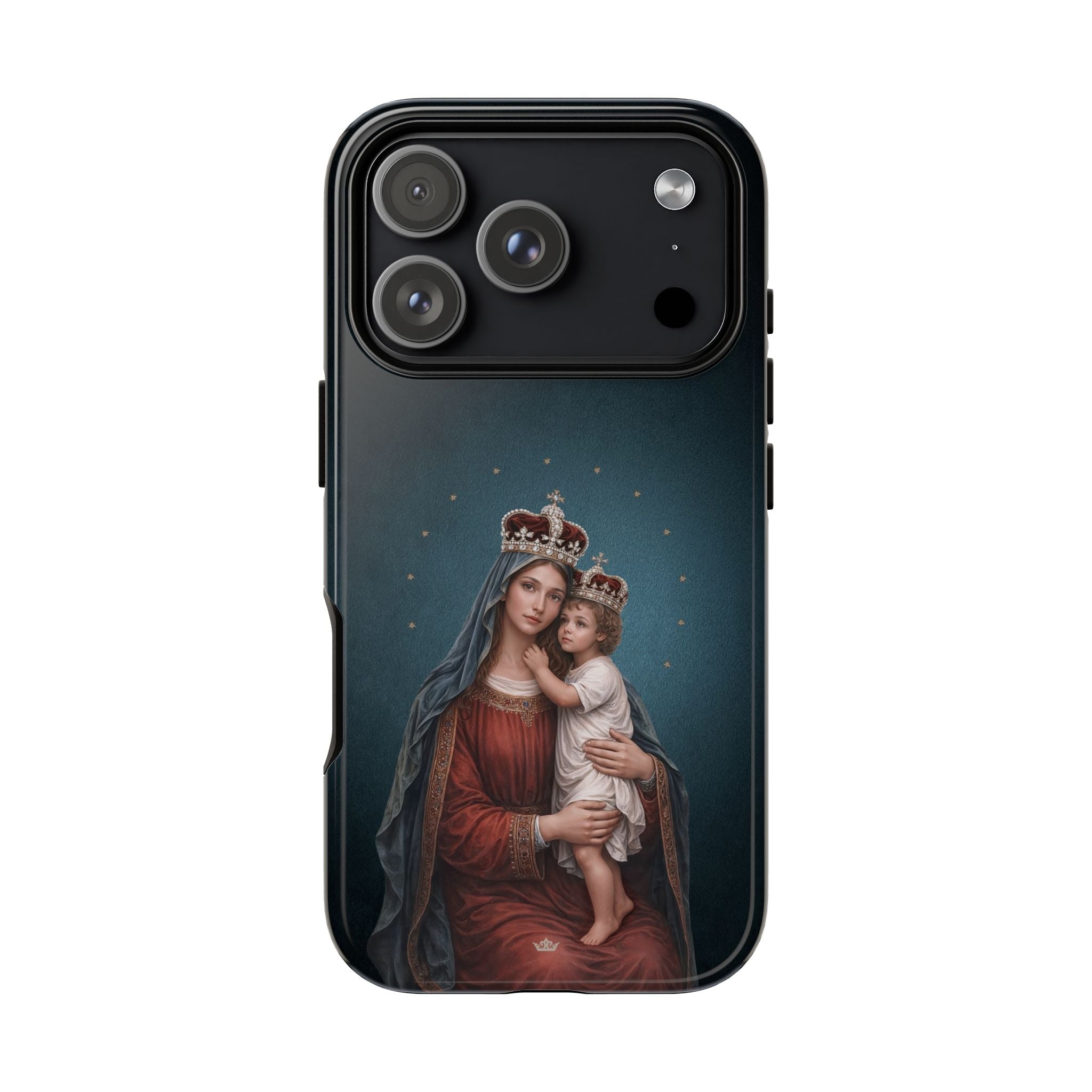 Divine King and Queen Hard Phone Case (Midnight Blue) - Venxara
