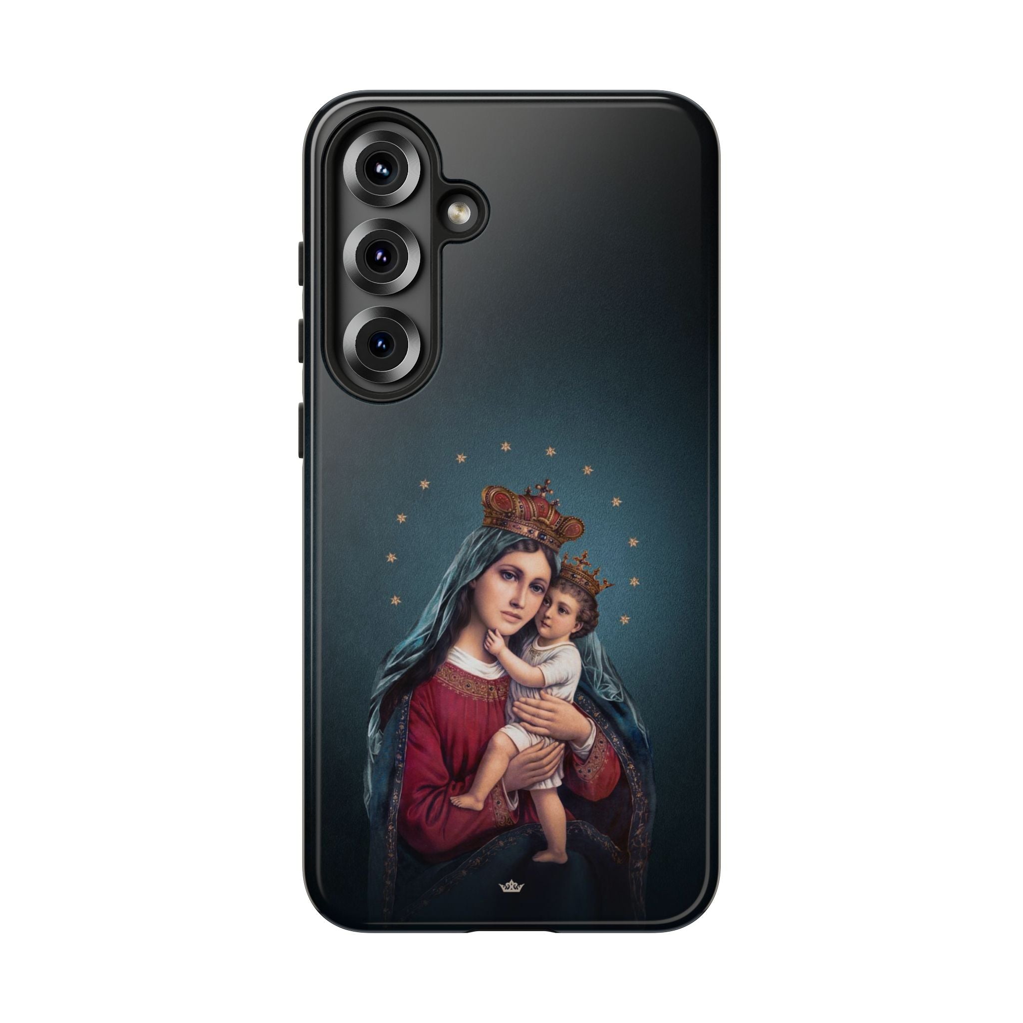 Divine King and Queen Hard Phone Case (Midnight Blue) - VENXARA®