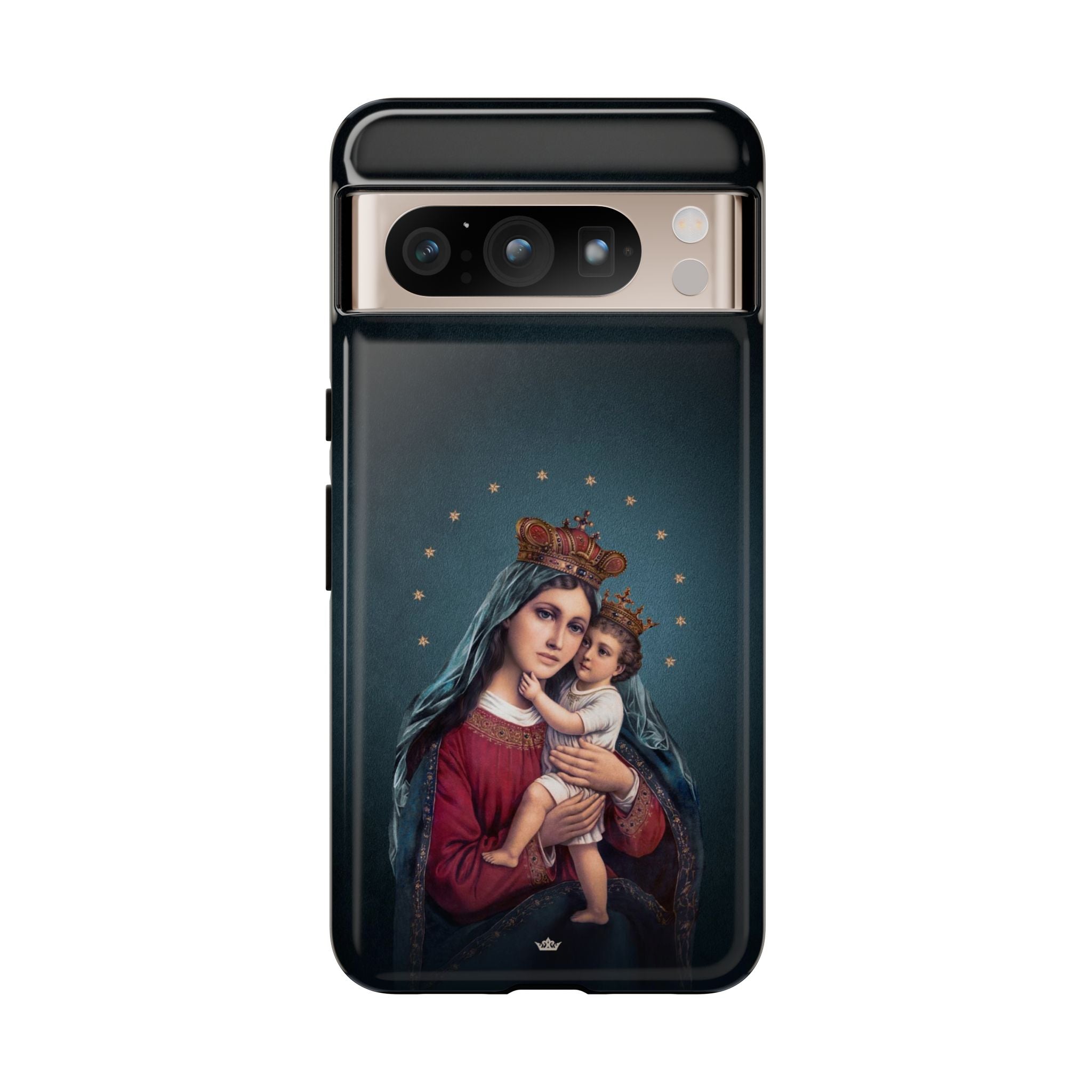 Divine King and Queen Hard Phone Case (Midnight Blue) - VENXARA®
