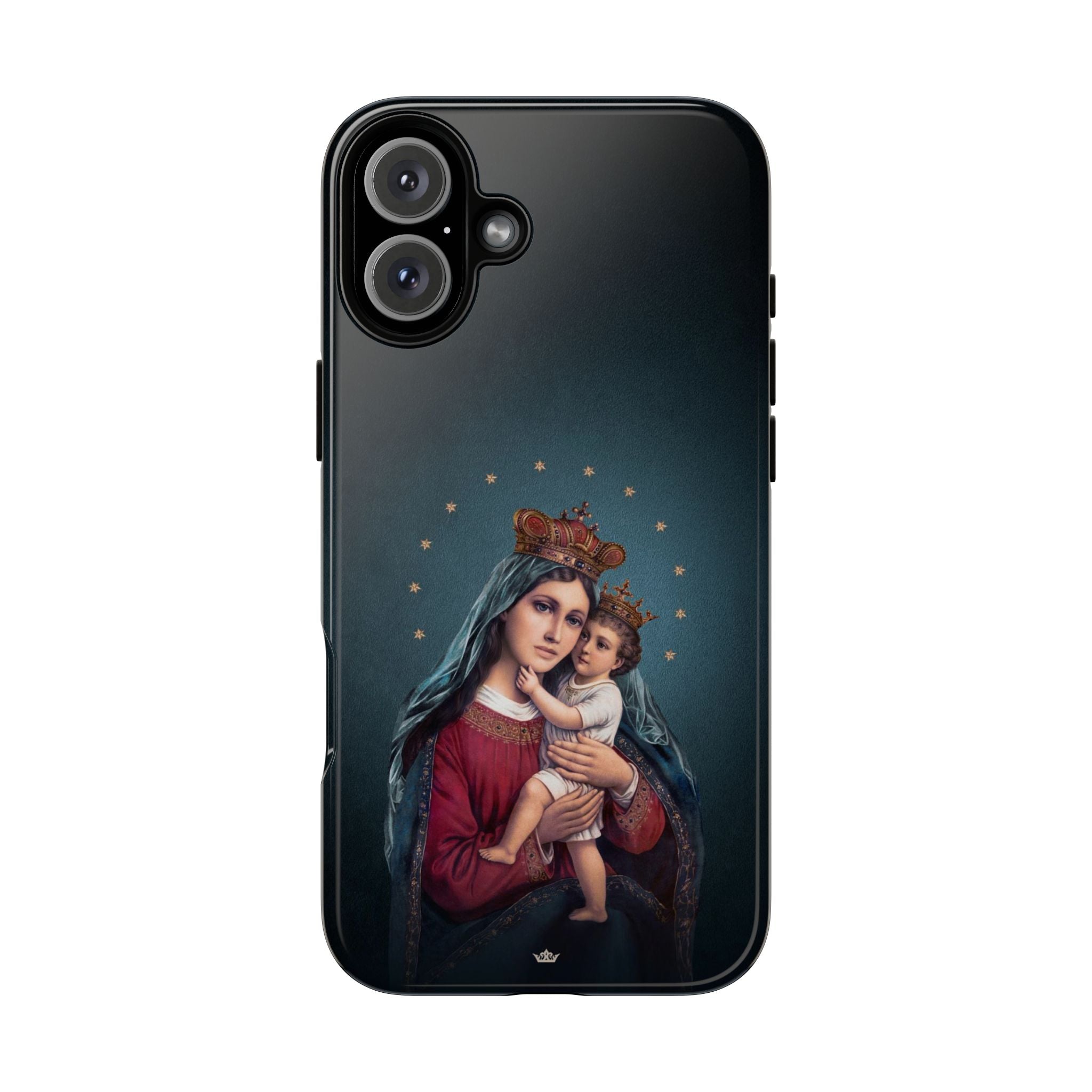 Divine King and Queen Hard Phone Case (Midnight Blue) - VENXARA®