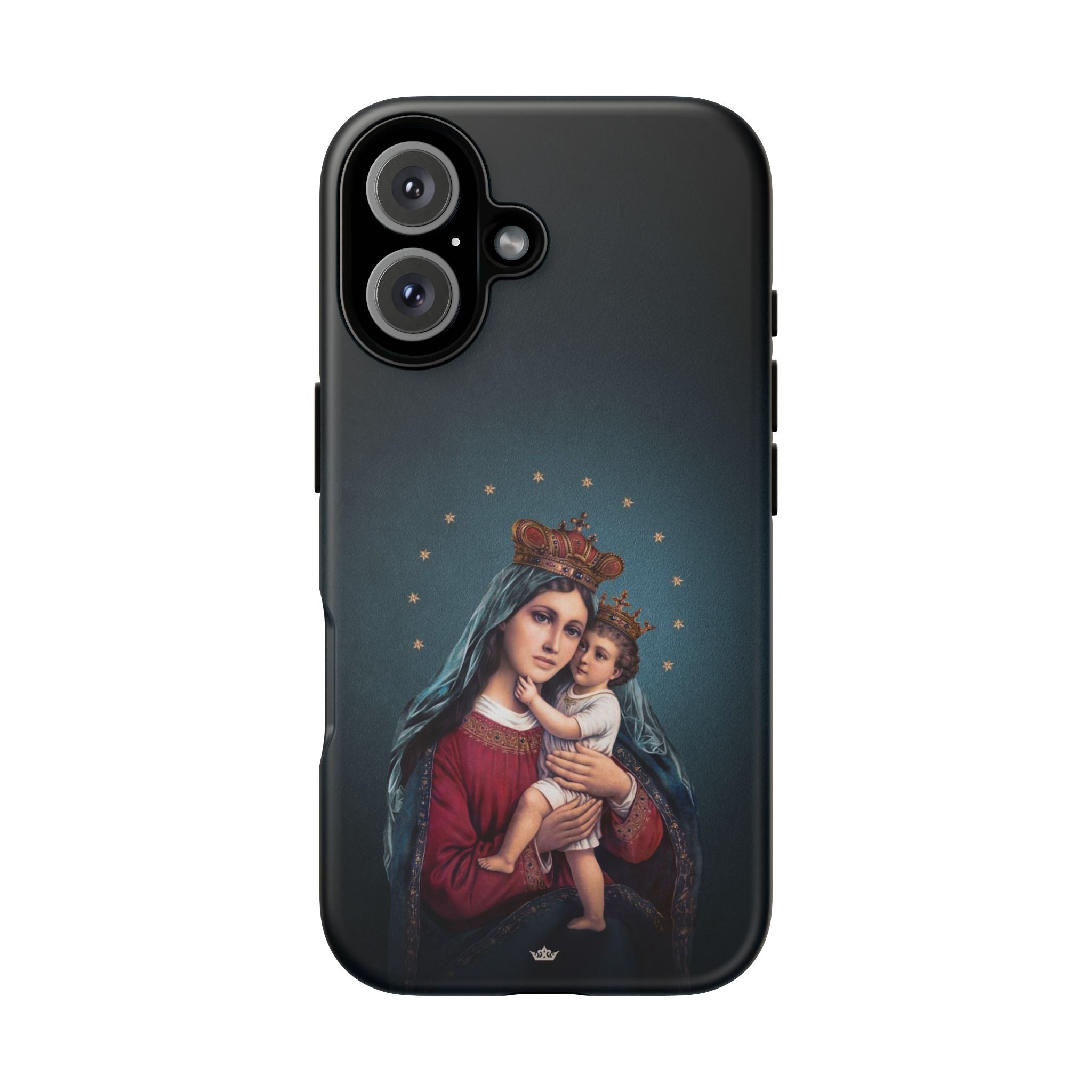 Divine King and Queen Hard Phone Case (Midnight Blue) - VENXARA®