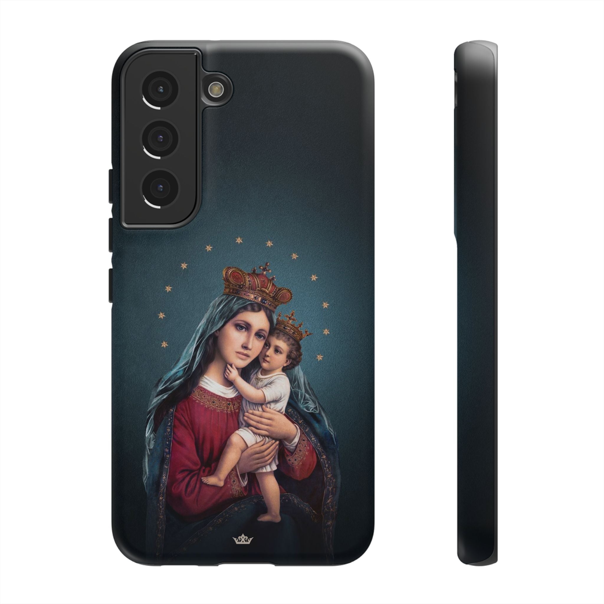 Divine King and Queen Hard Phone Case (Midnight Blue) - VENXARA®