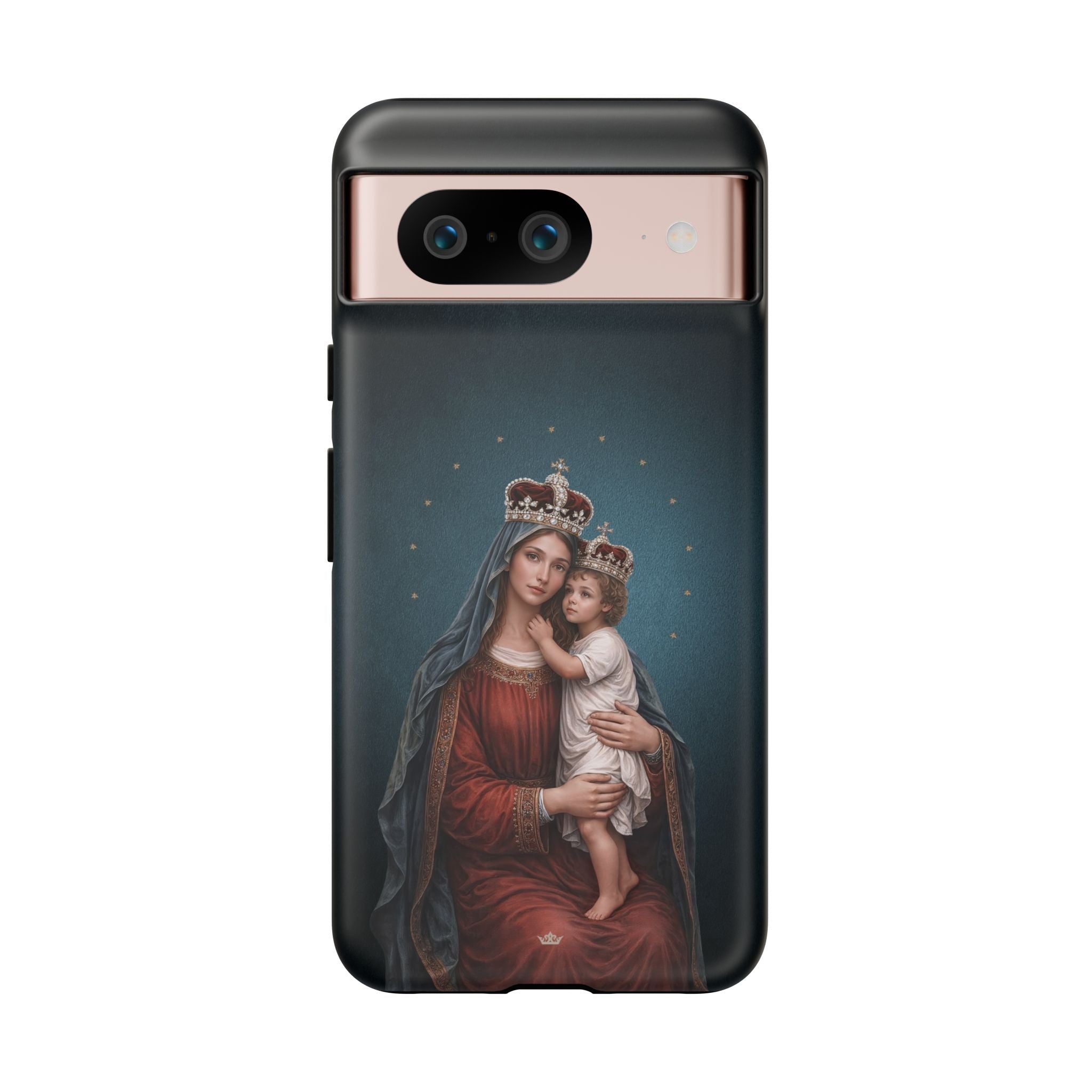 Divine King and Queen Hard Phone Case (Midnight Blue) - Venxara