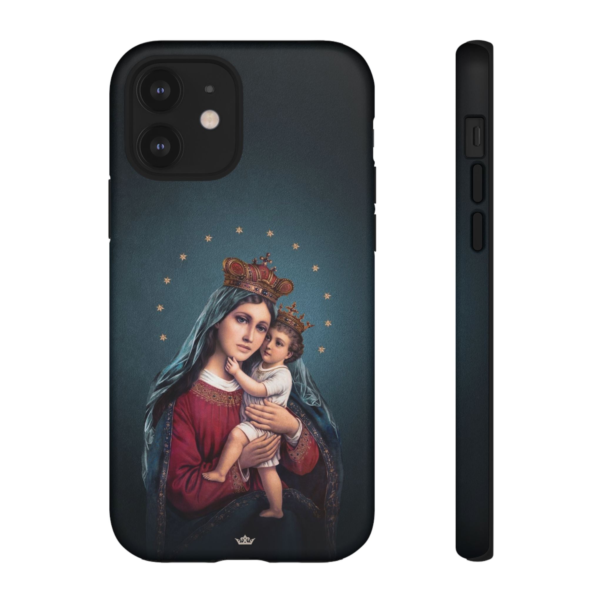 Divine King and Queen Hard Phone Case (Midnight Blue) - VENXARA®