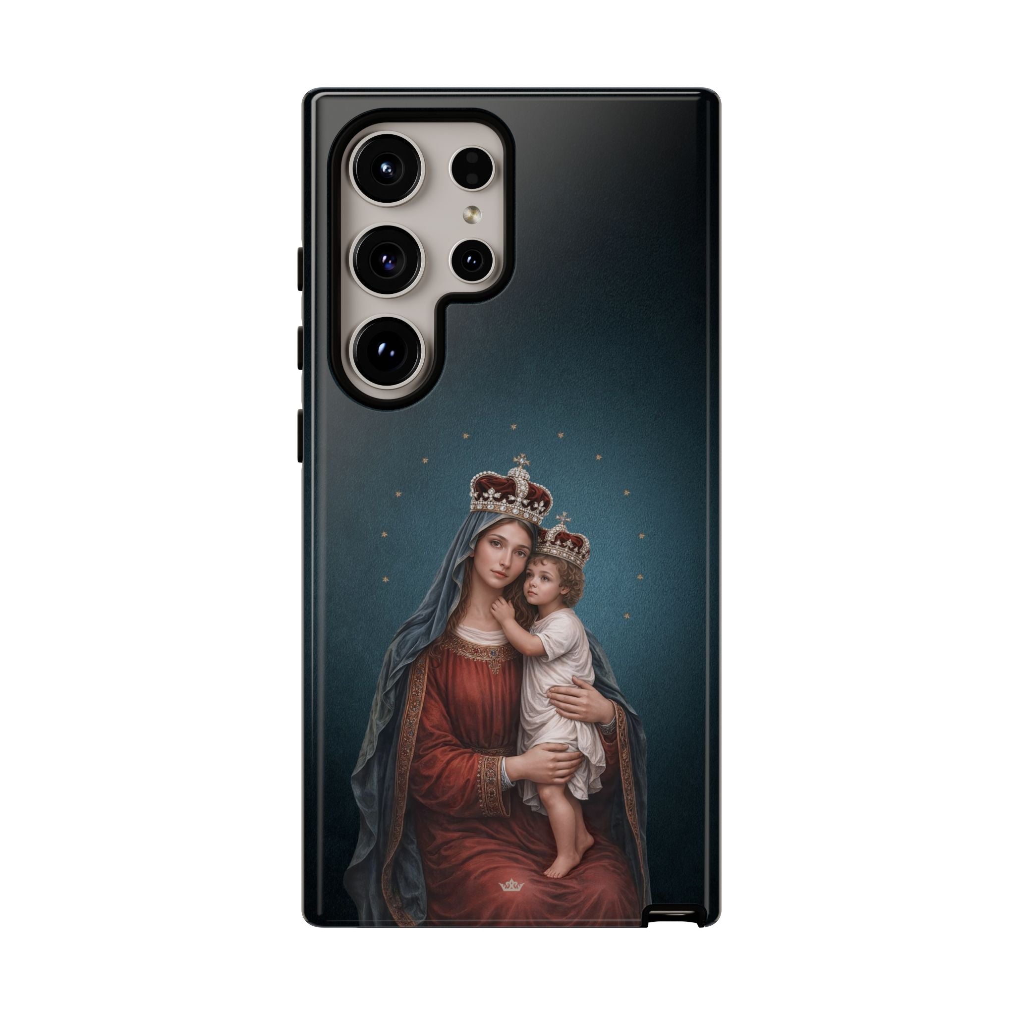 Divine King and Queen Hard Phone Case (Midnight Blue) - Venxara