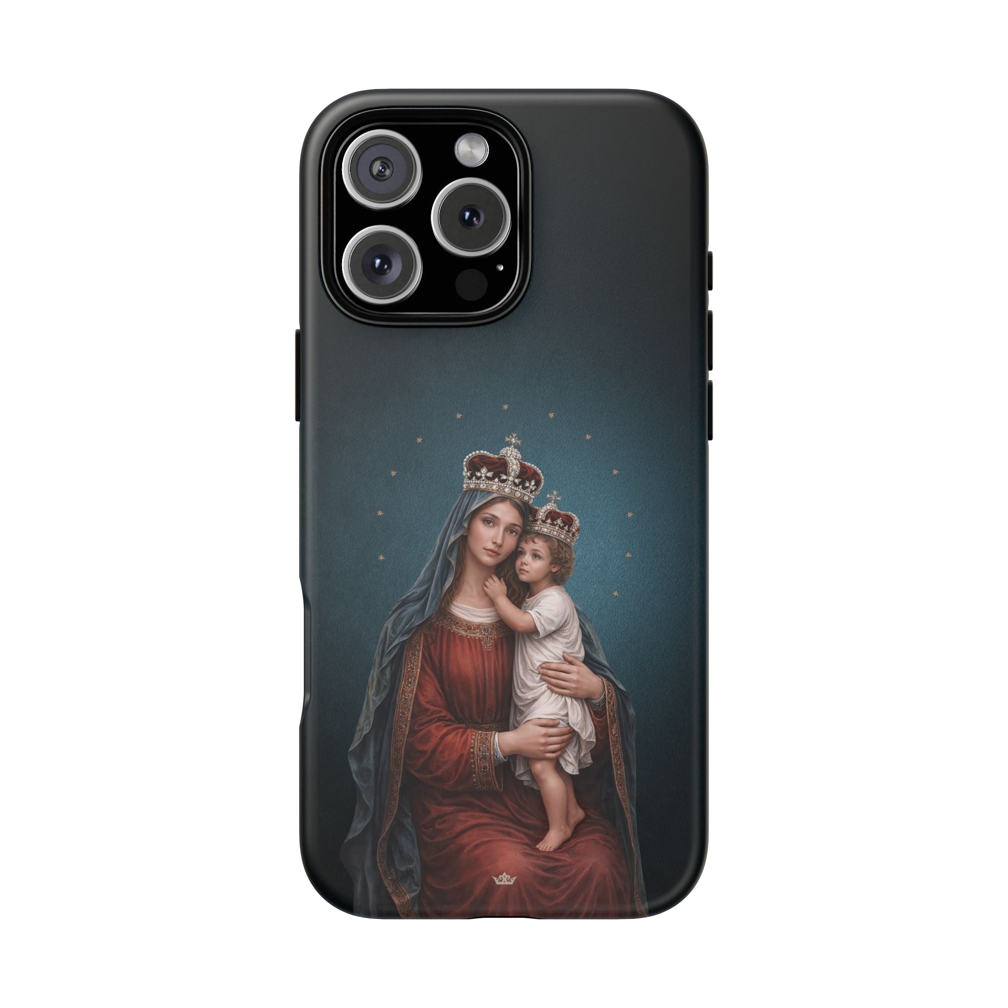 Divine King and Queen Hard Phone Case (Midnight Blue) - Venxara