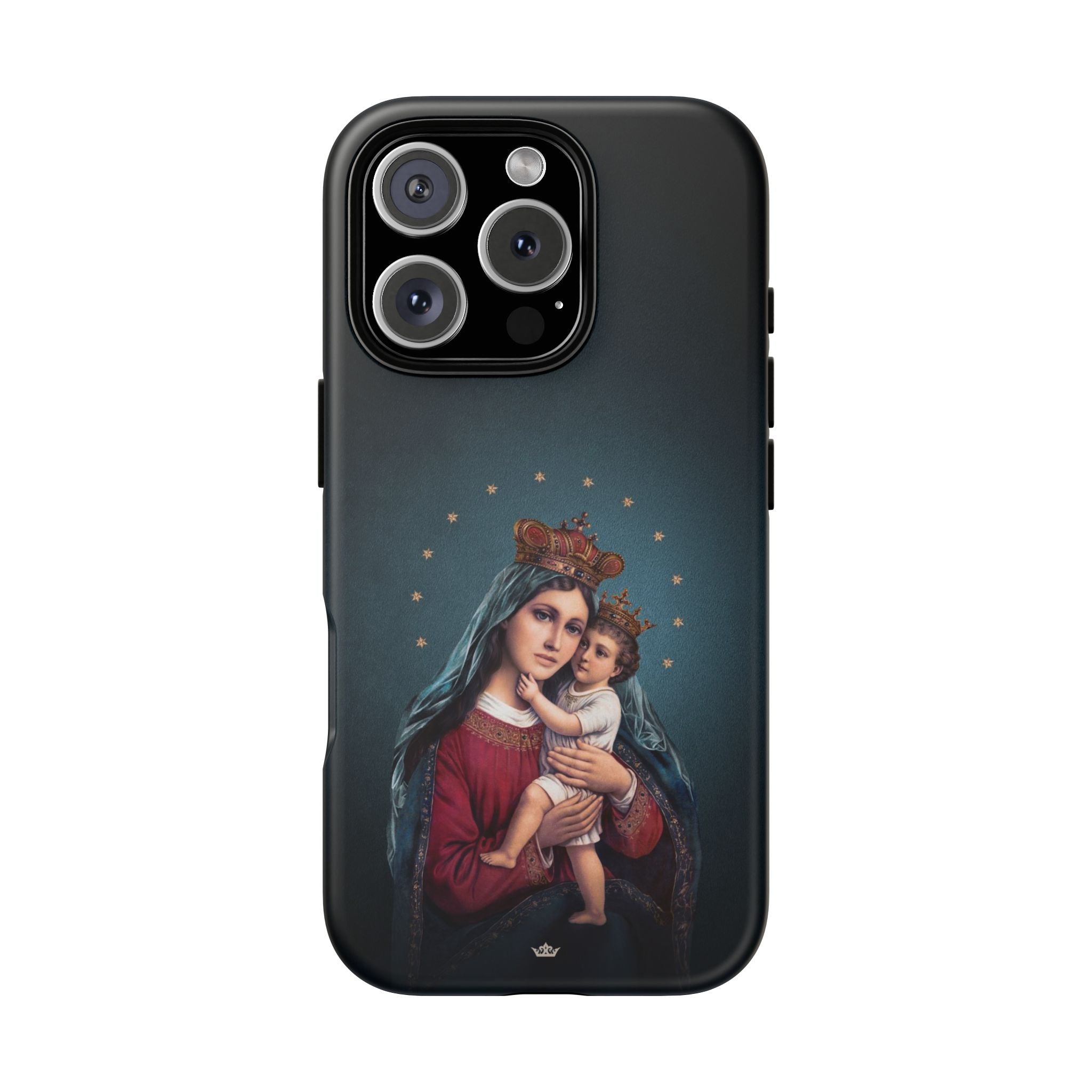 Divine King and Queen Hard Phone Case (Midnight Blue) - VENXARA®