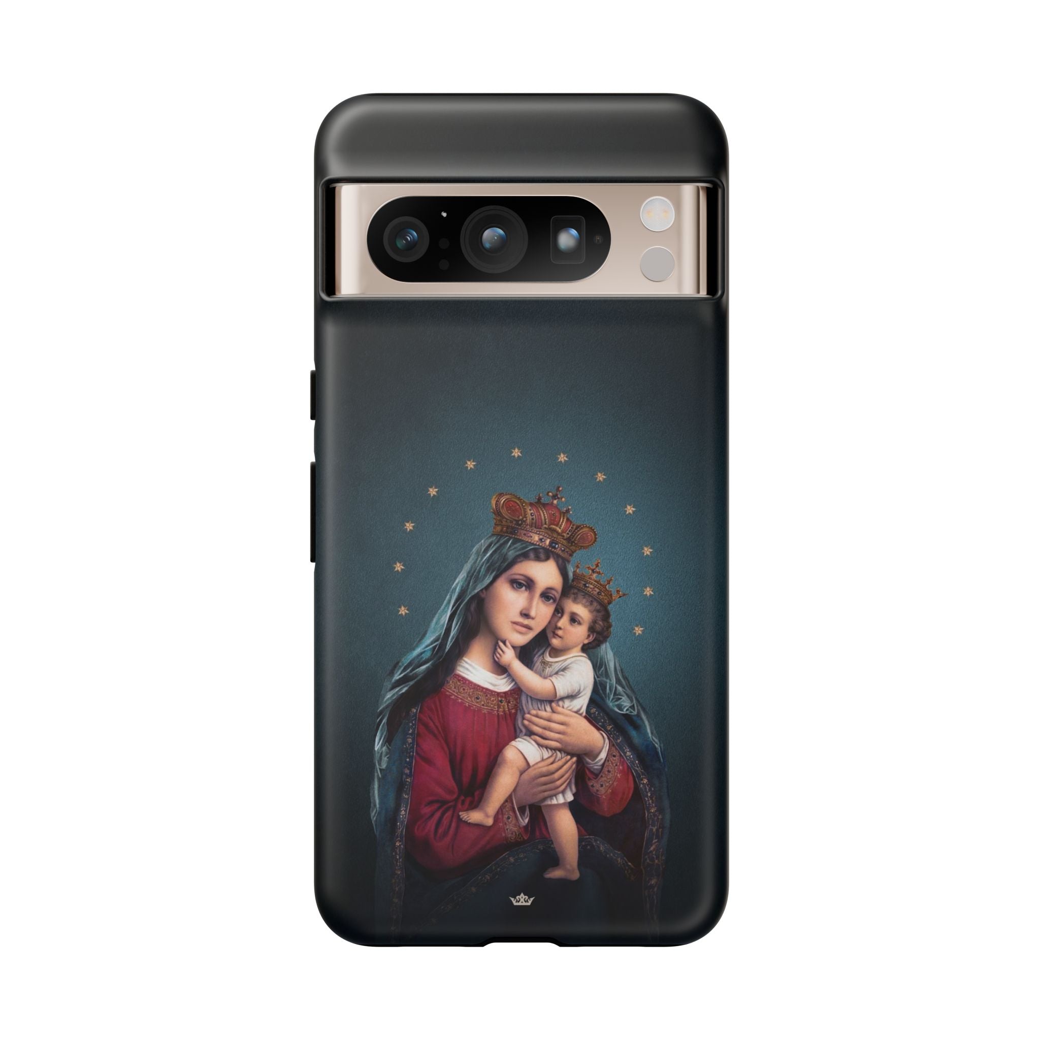 Divine King and Queen Hard Phone Case (Midnight Blue) - VENXARA®
