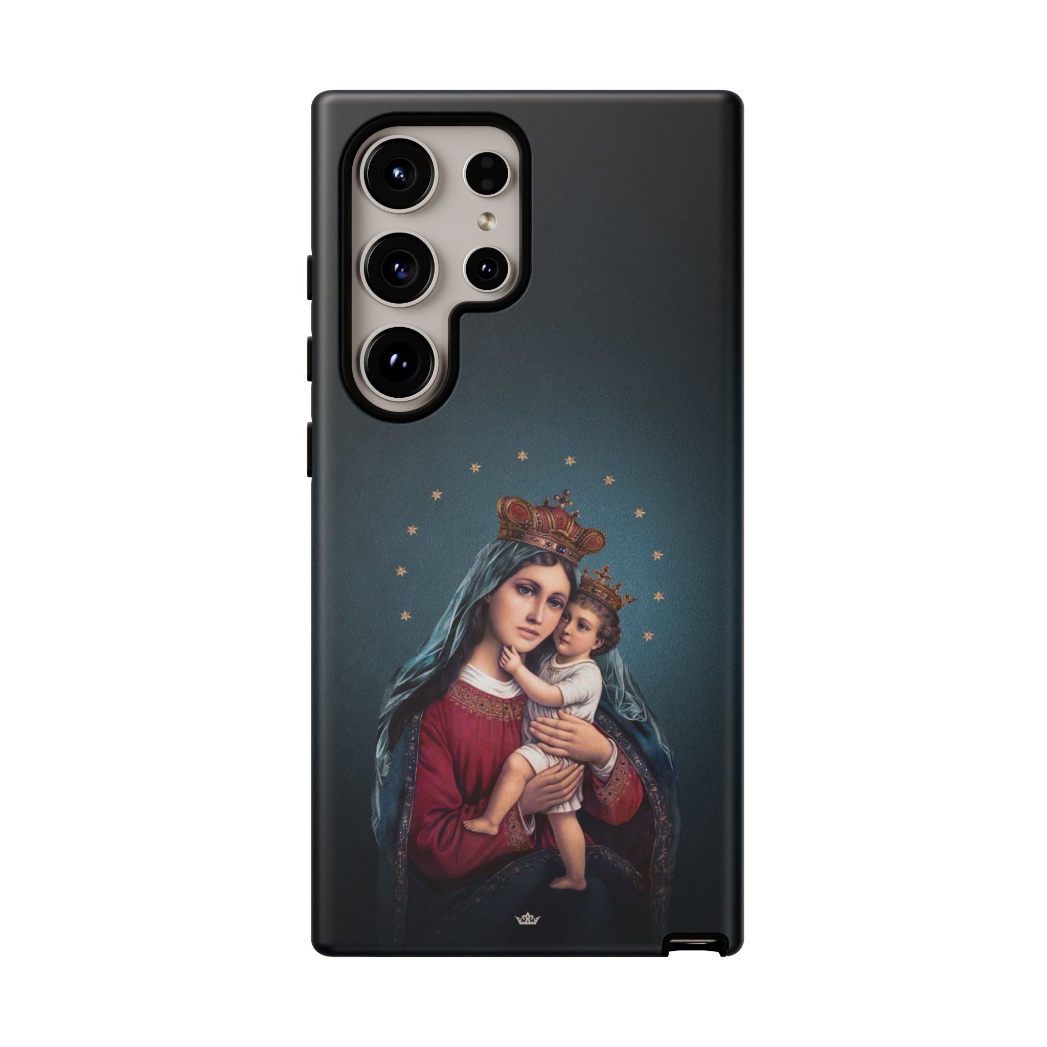 Divine King and Queen Hard Phone Case (Midnight Blue) - VENXARA®