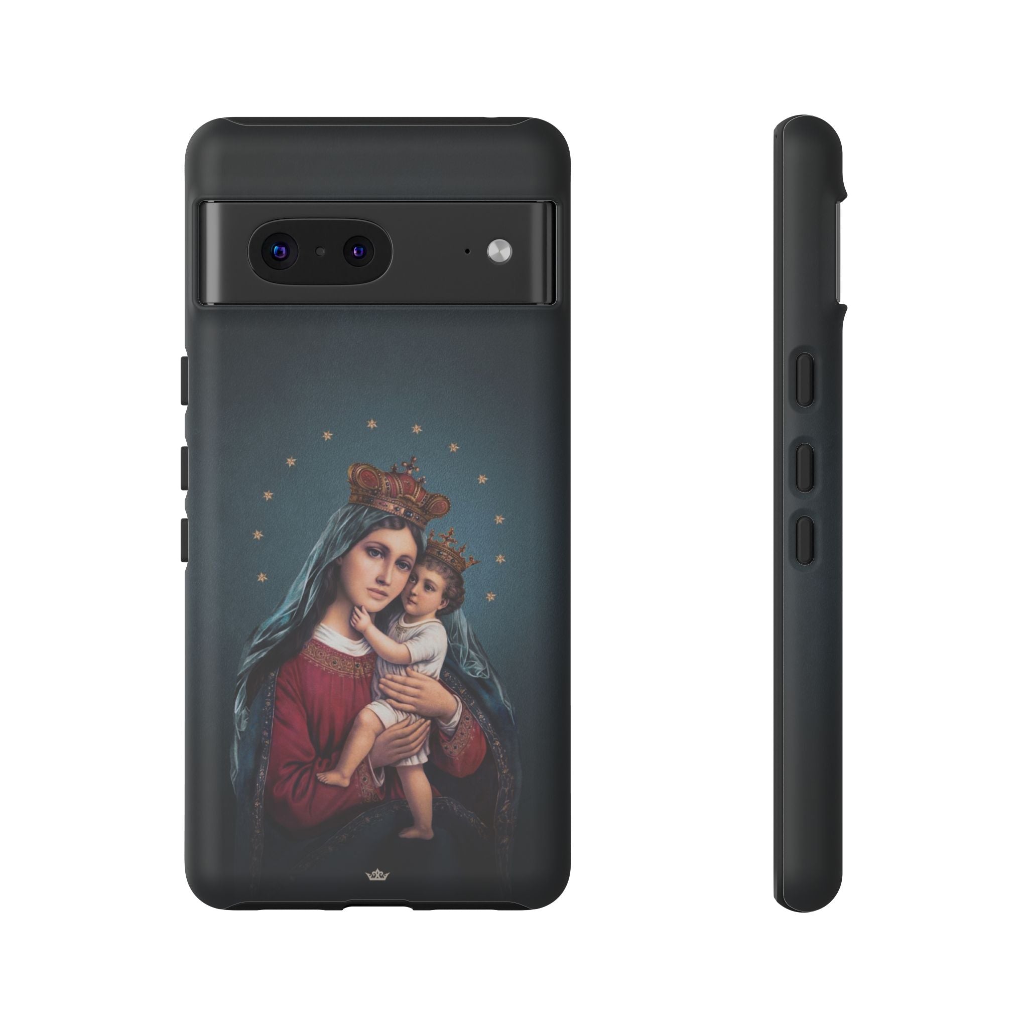 Divine King and Queen Hard Phone Case (Midnight Blue) - VENXARA®