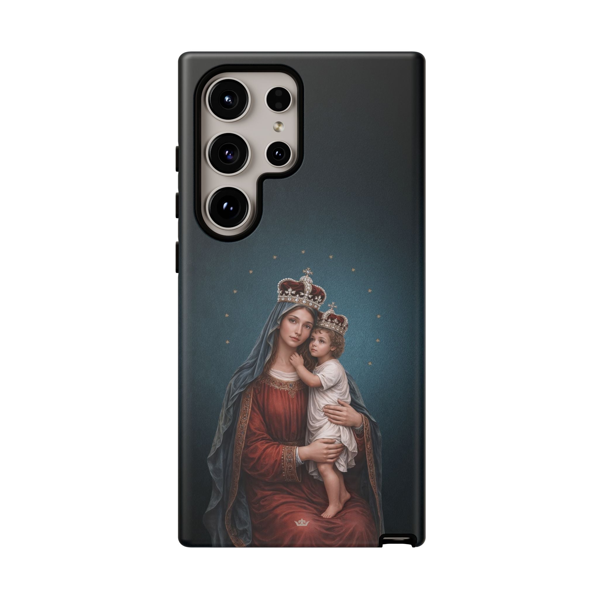 Divine King and Queen Hard Phone Case (Midnight Blue) - Venxara