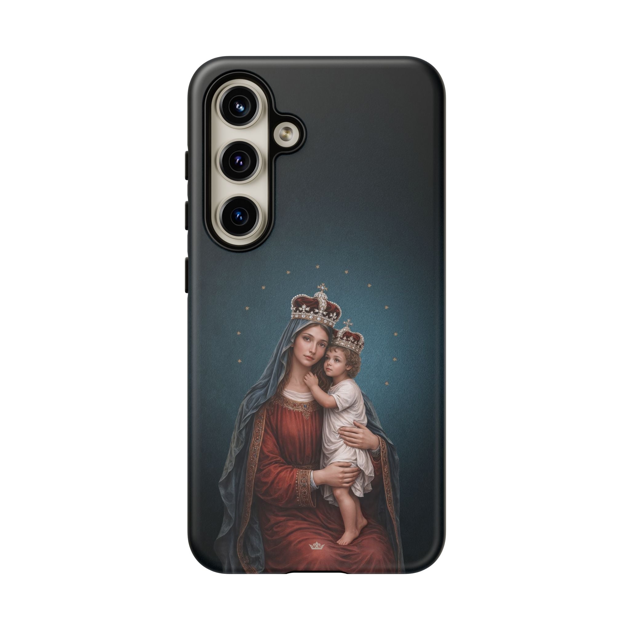 Divine King and Queen Hard Phone Case (Midnight Blue) - Venxara