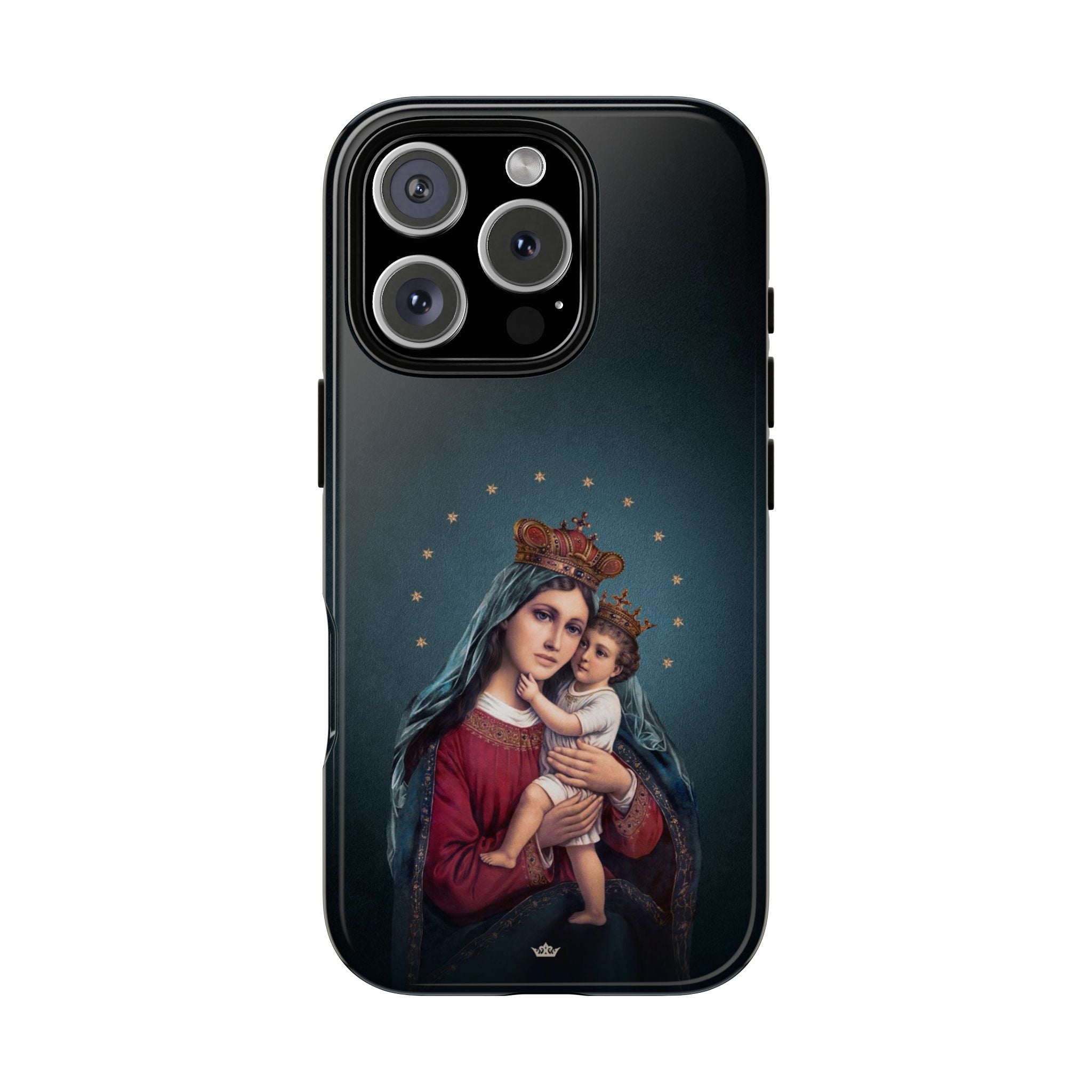 Divine King and Queen Hard Phone Case (Midnight Blue) - VENXARA®