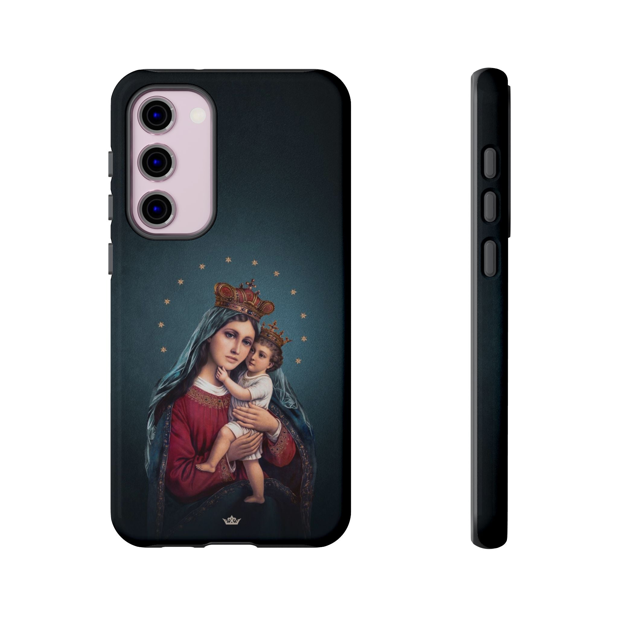 Divine King and Queen Hard Phone Case (Midnight Blue) - VENXARA®