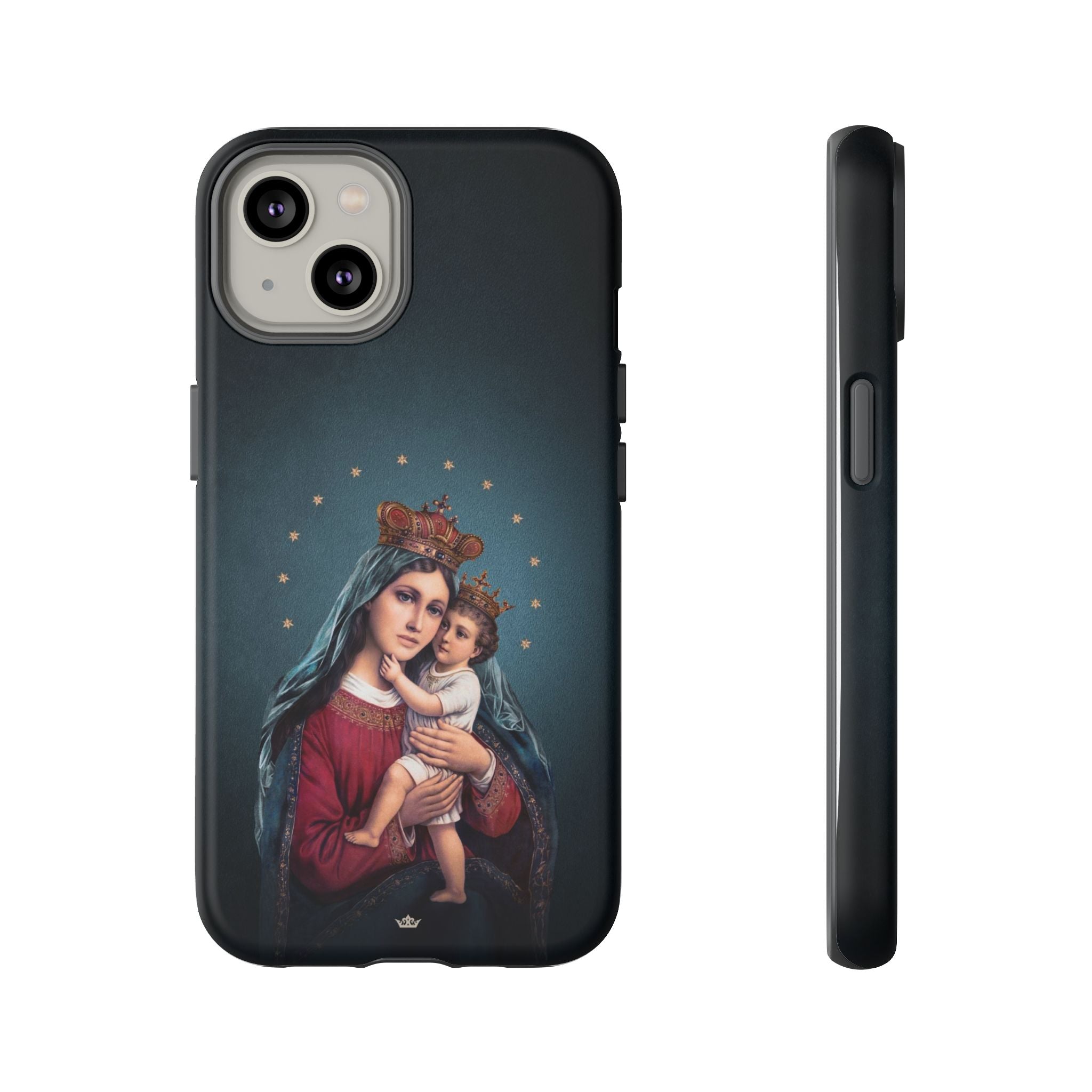Divine King and Queen Hard Phone Case (Midnight Blue) - VENXARA®