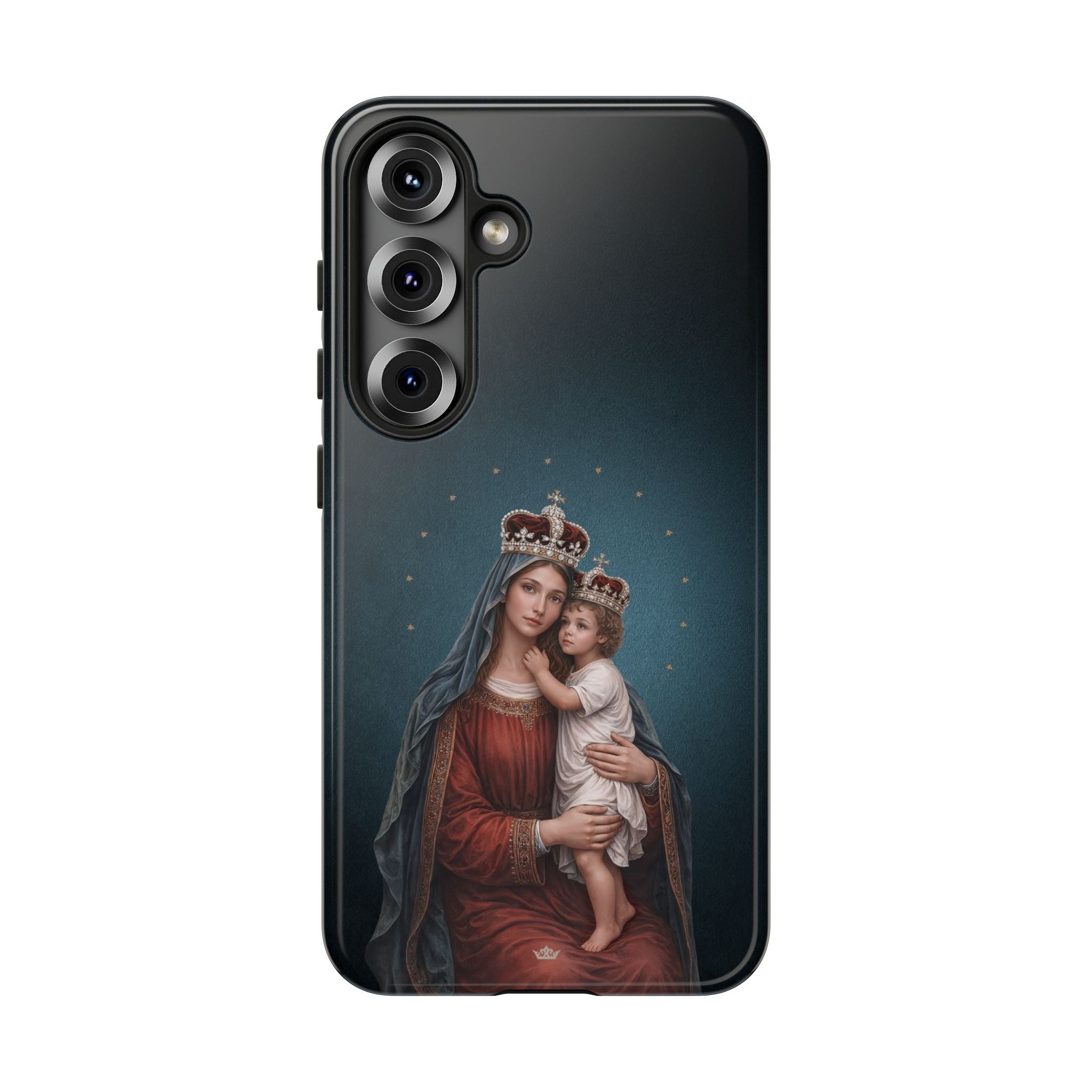 Divine King and Queen Hard Phone Case (Midnight Blue) - Venxara
