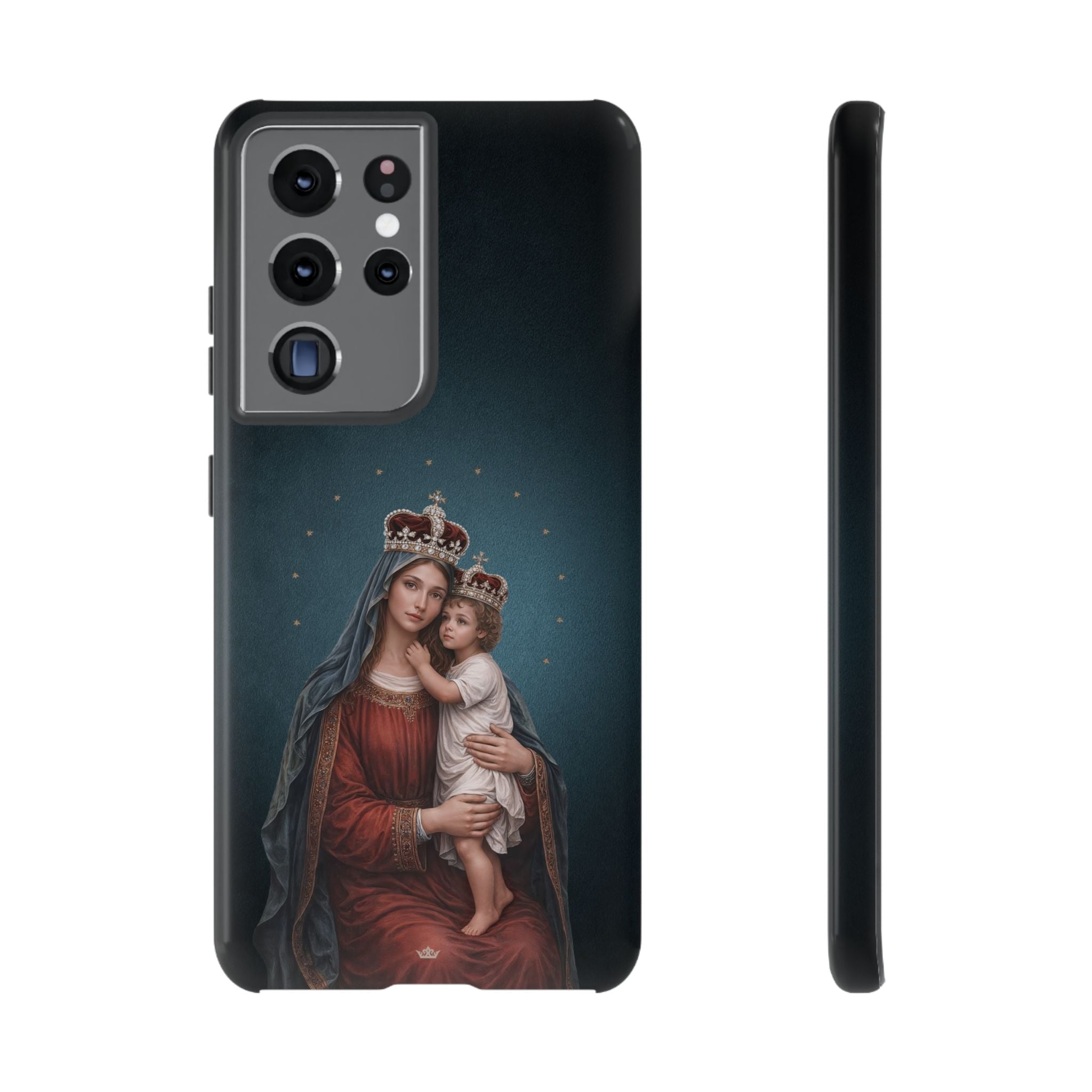 Divine King and Queen Hard Phone Case (Midnight Blue) - Venxara