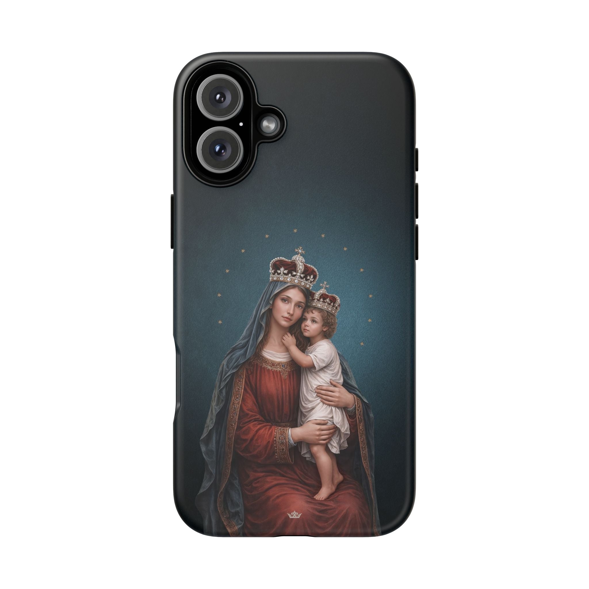 Divine King and Queen Hard Phone Case (Midnight Blue) - Venxara