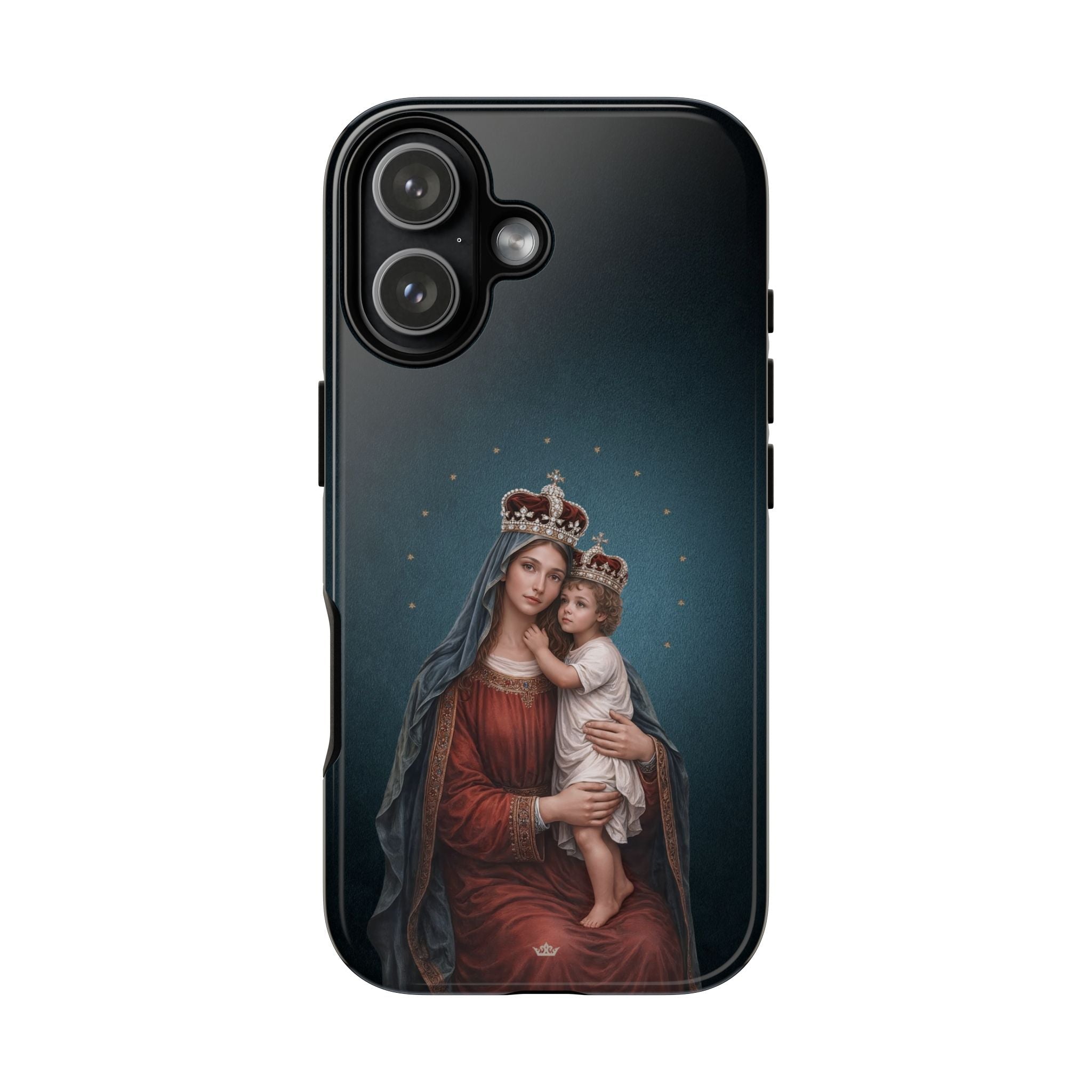 Divine King and Queen Hard Phone Case (Midnight Blue) - Venxara
