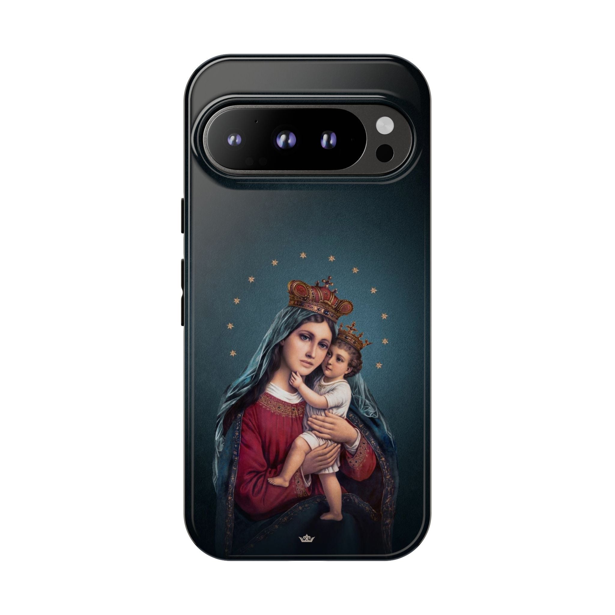 Divine King and Queen Hard Phone Case (Midnight Blue) - VENXARA®
