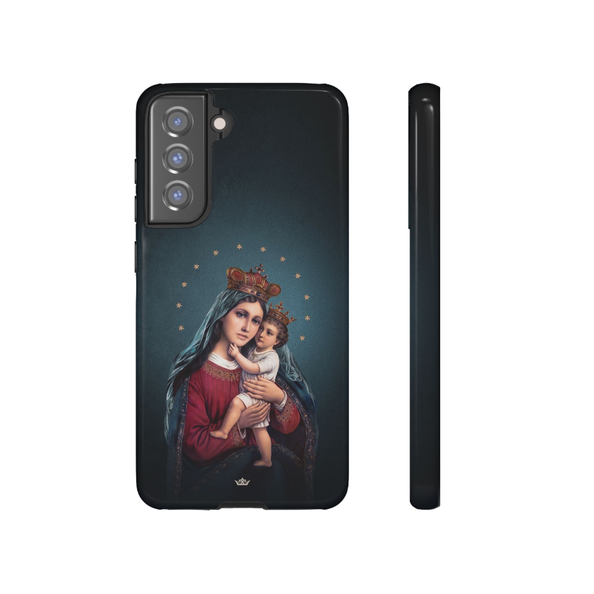 Divine King and Queen Hard Phone Case (Midnight Blue) - VENXARA®
