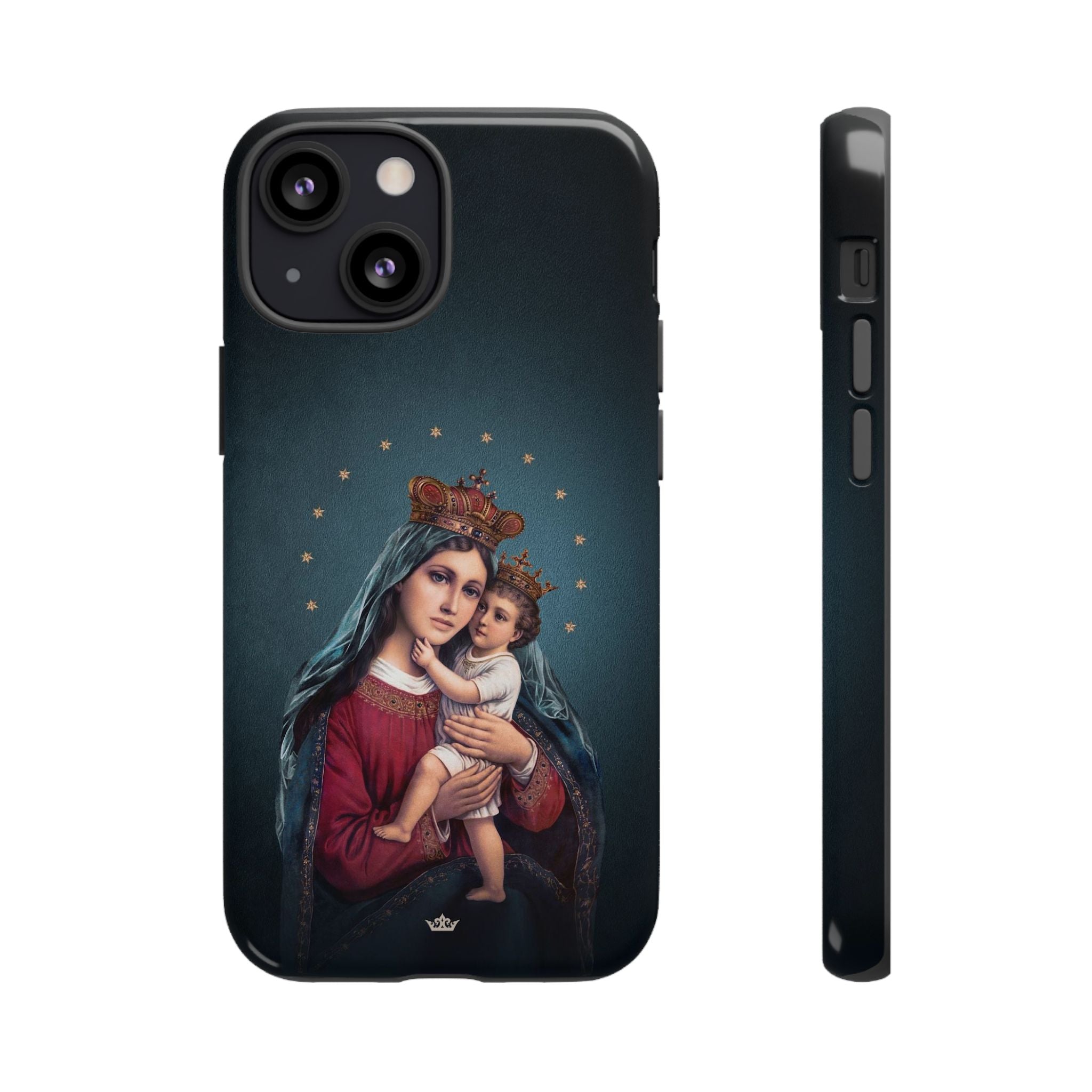Divine King and Queen Hard Phone Case (Midnight Blue) - VENXARA®