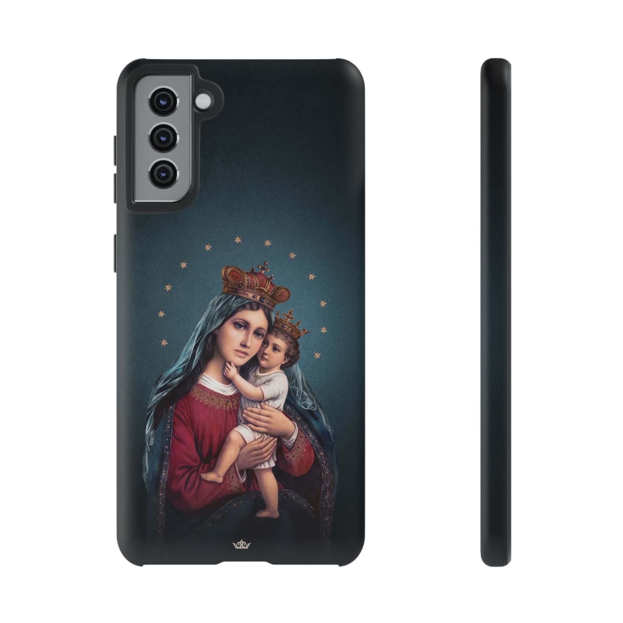 Divine King and Queen Hard Phone Case (Midnight Blue) - VENXARA®