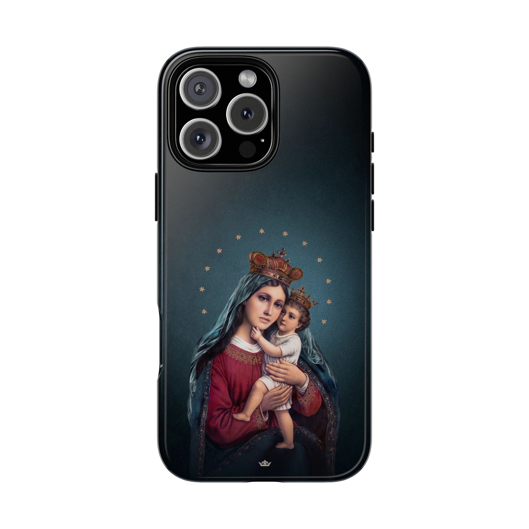 Divine King and Queen Hard Phone Case (Midnight Blue) - VENXARA®