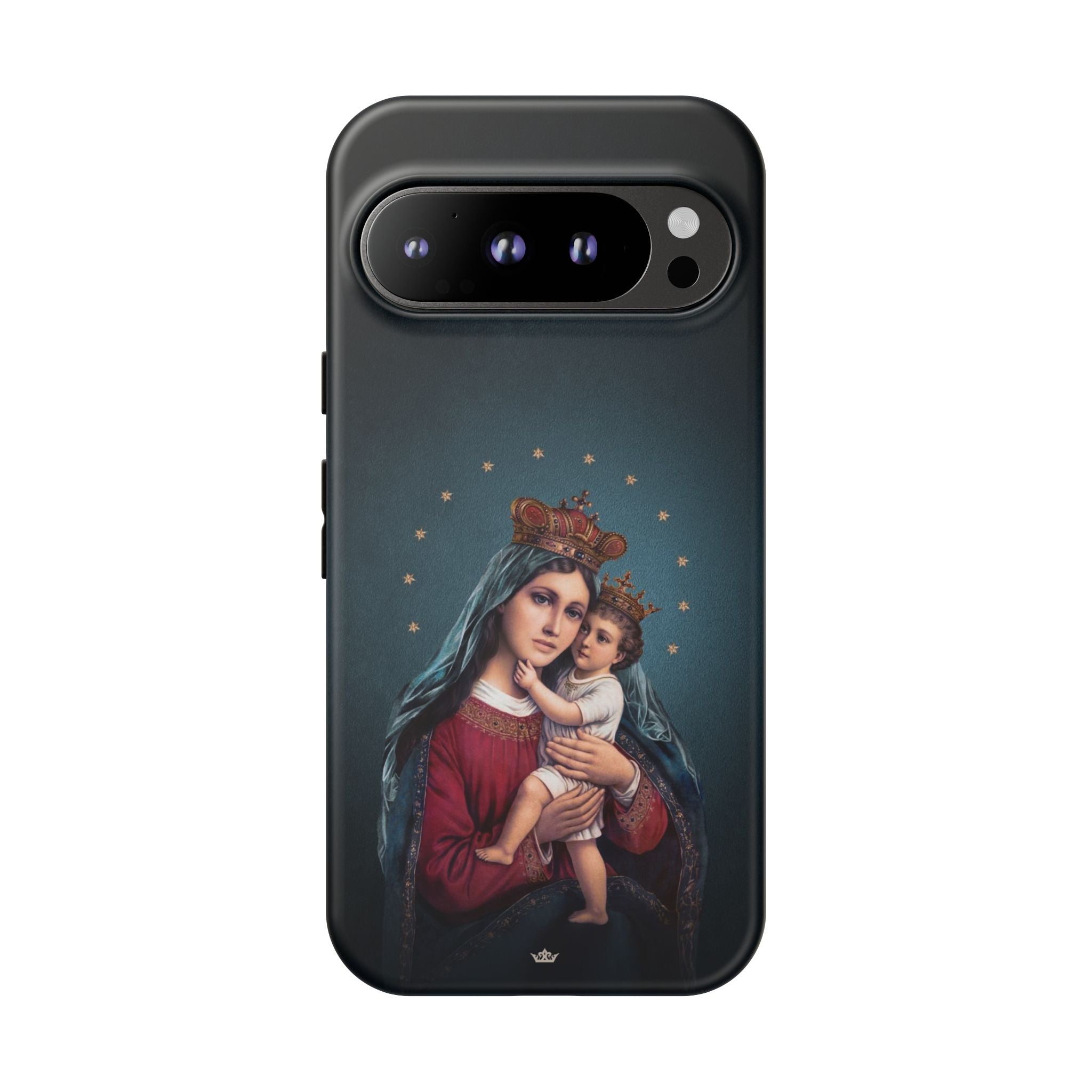Divine King and Queen Hard Phone Case (Midnight Blue) - VENXARA®
