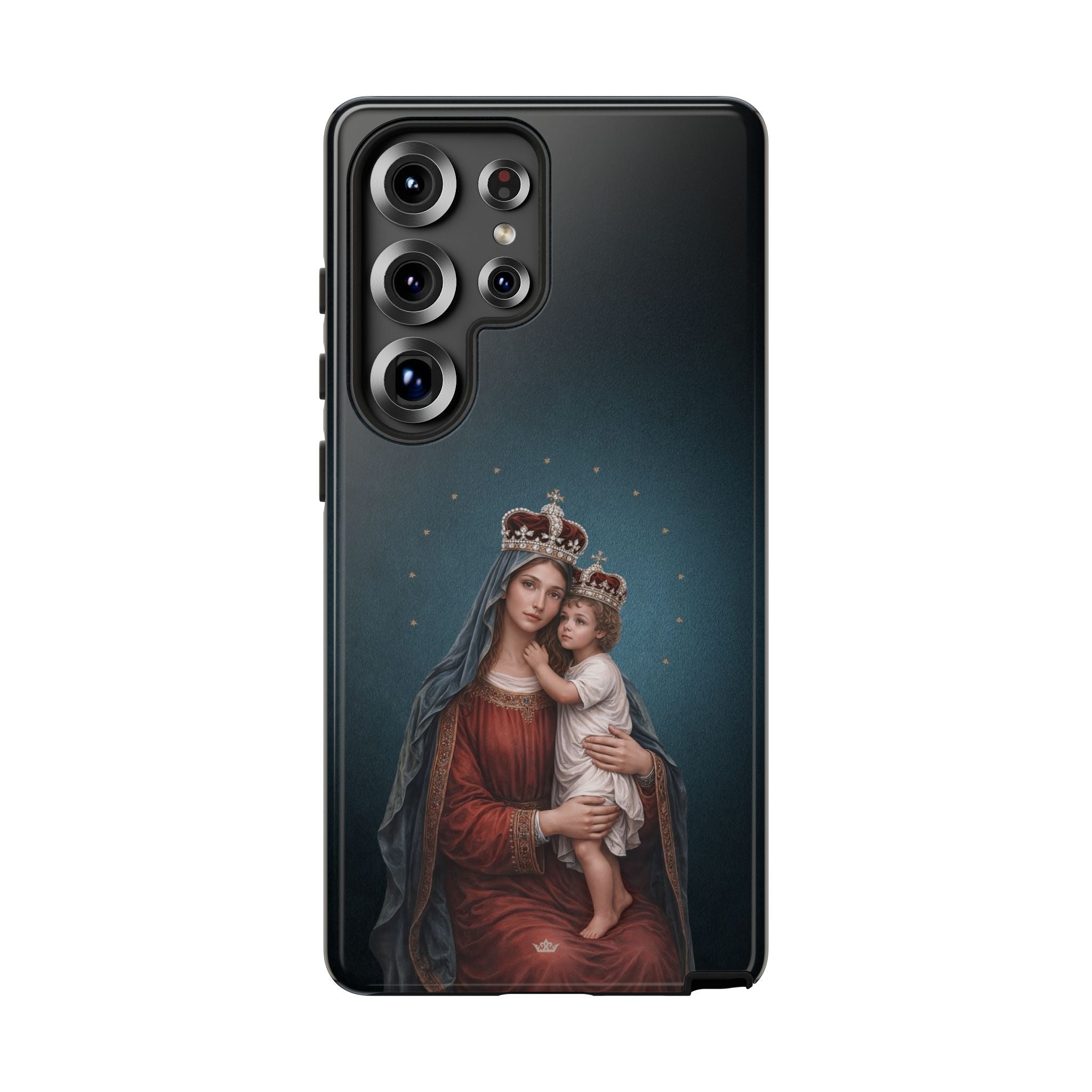Divine King and Queen Hard Phone Case (Midnight Blue) - Venxara