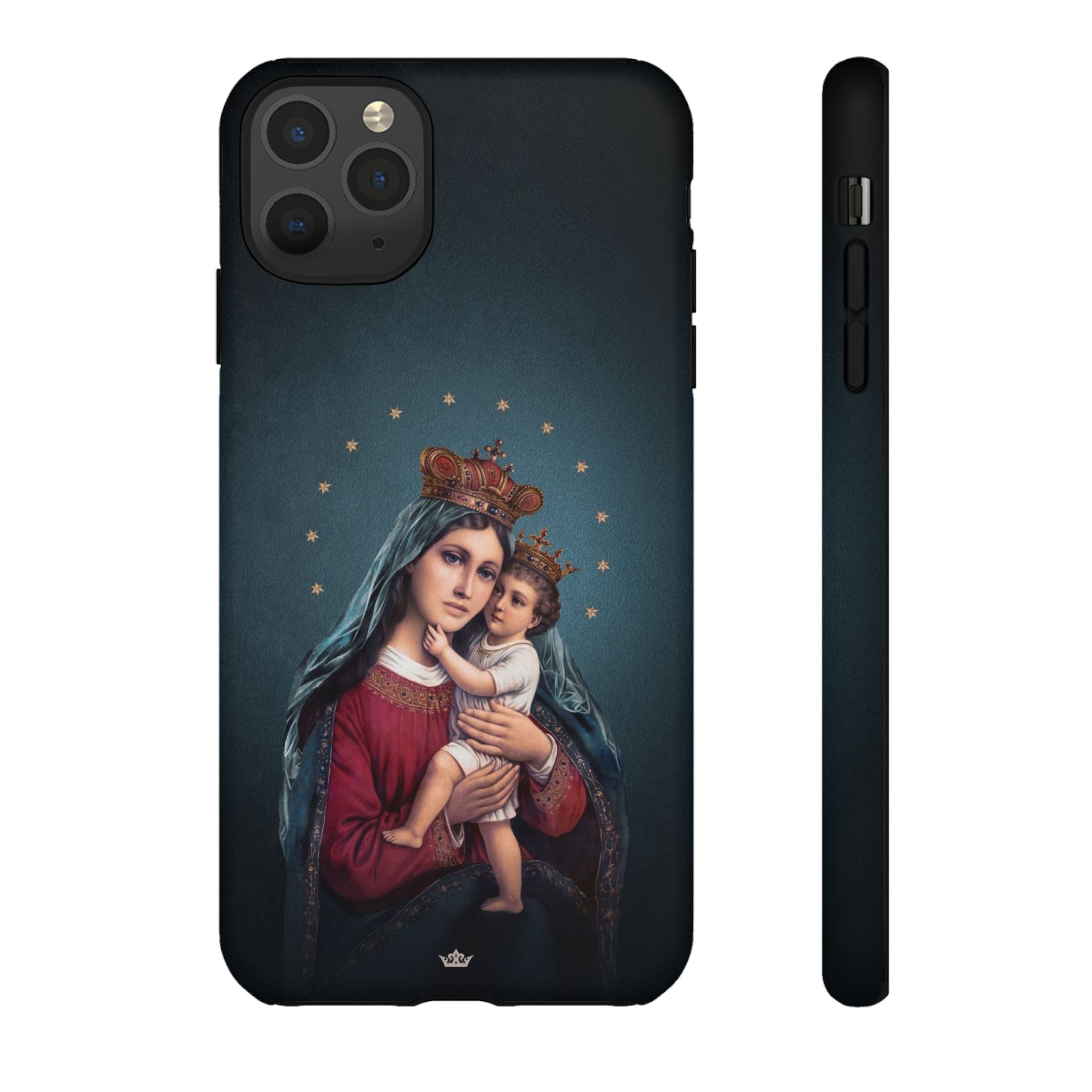 Divine King and Queen Hard Phone Case (Midnight Blue) - VENXARA®