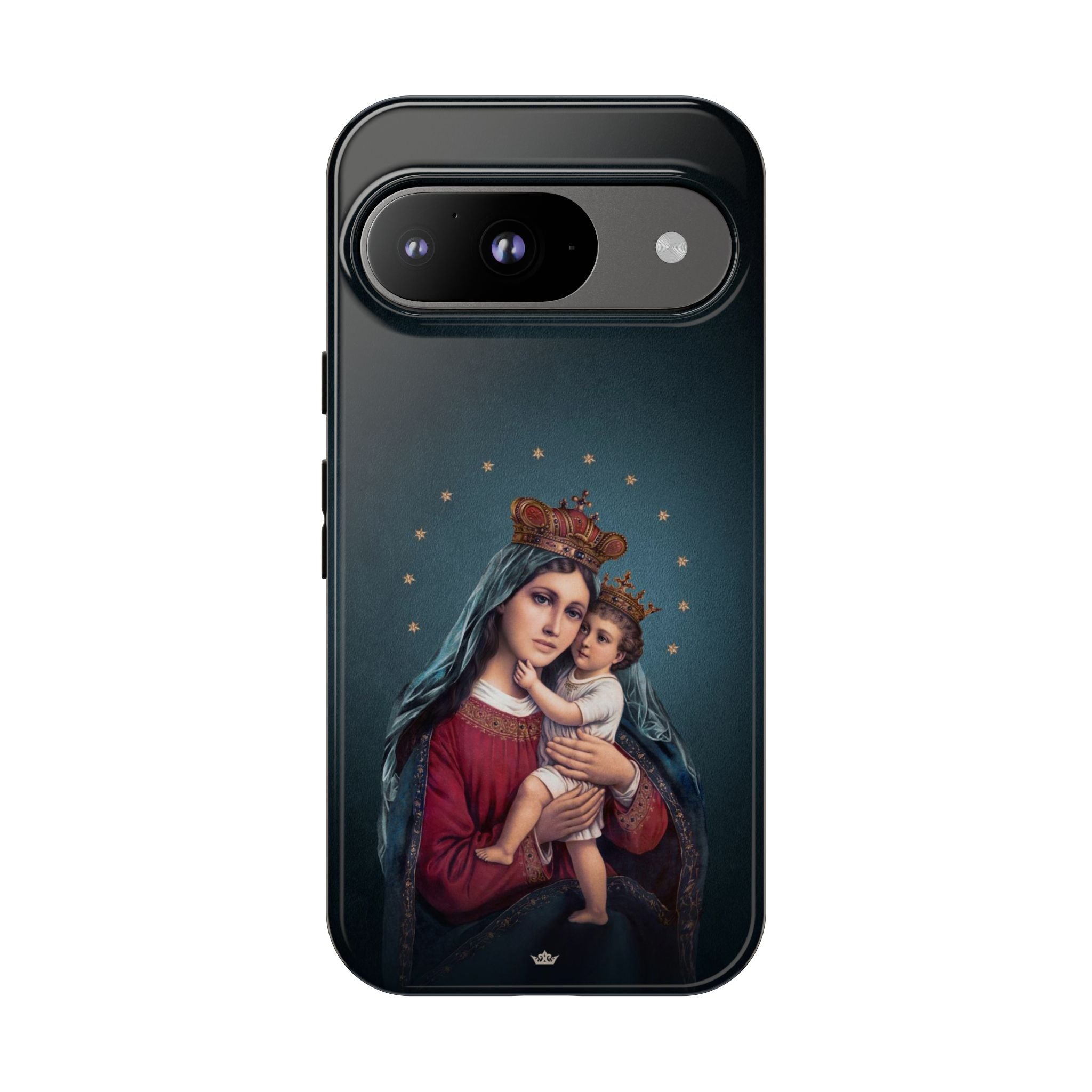 Divine King and Queen Hard Phone Case (Midnight Blue) - VENXARA®