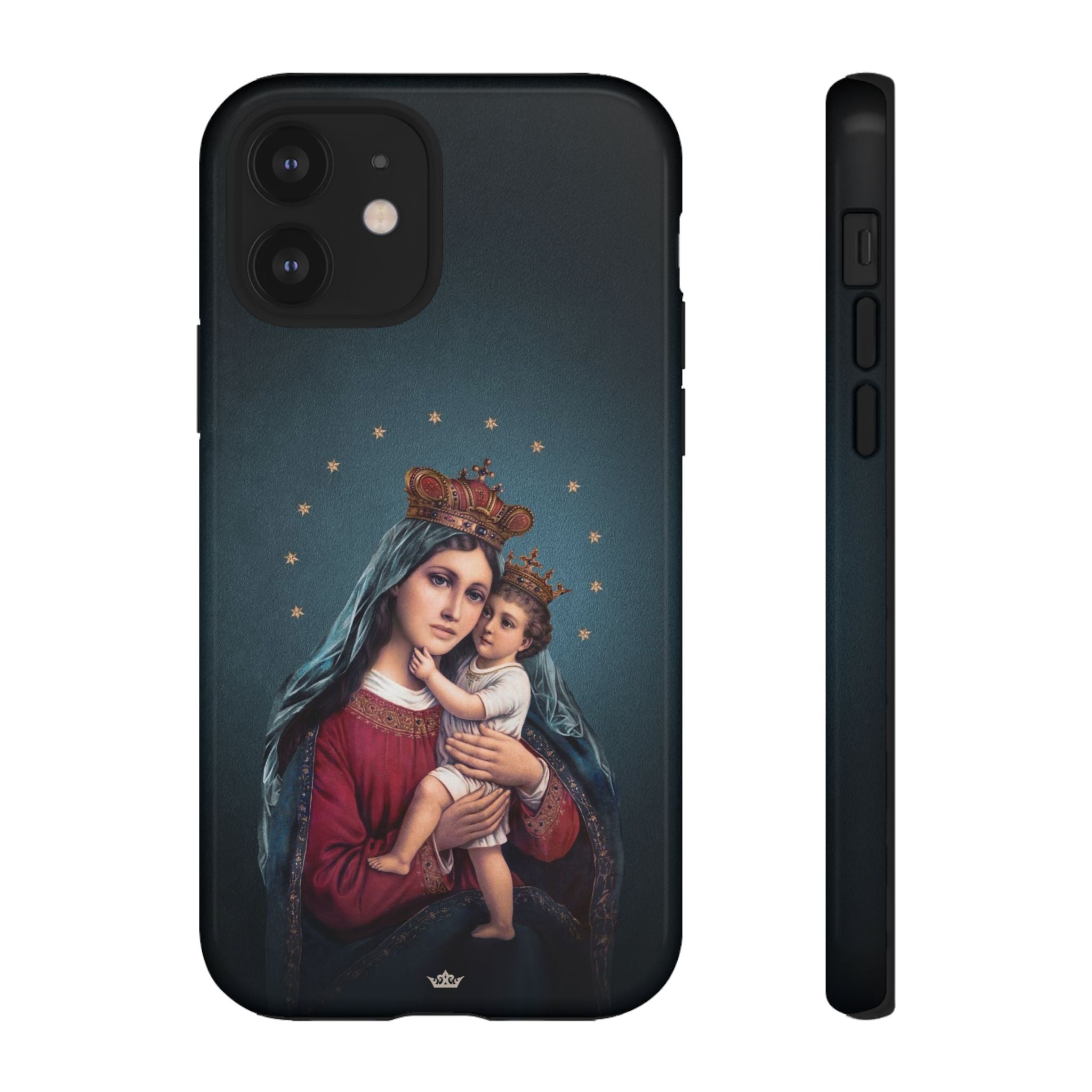 Divine King and Queen Hard Phone Case (Midnight Blue) - VENXARA®