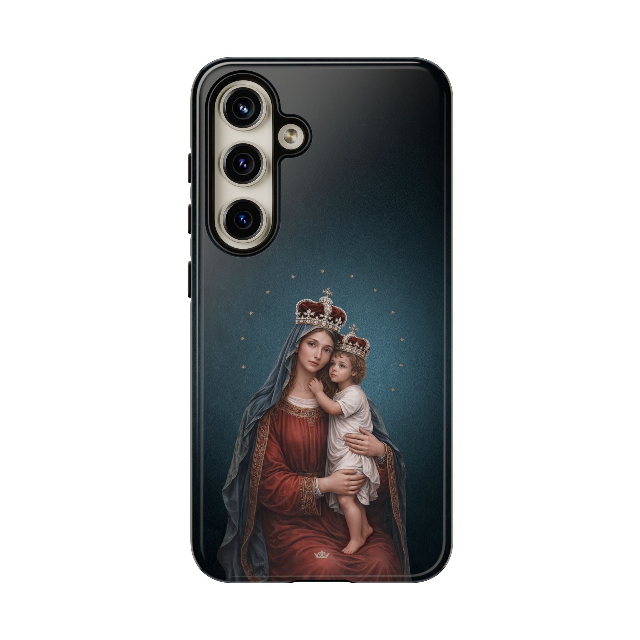Divine King and Queen Hard Phone Case (Midnight Blue) - Venxara