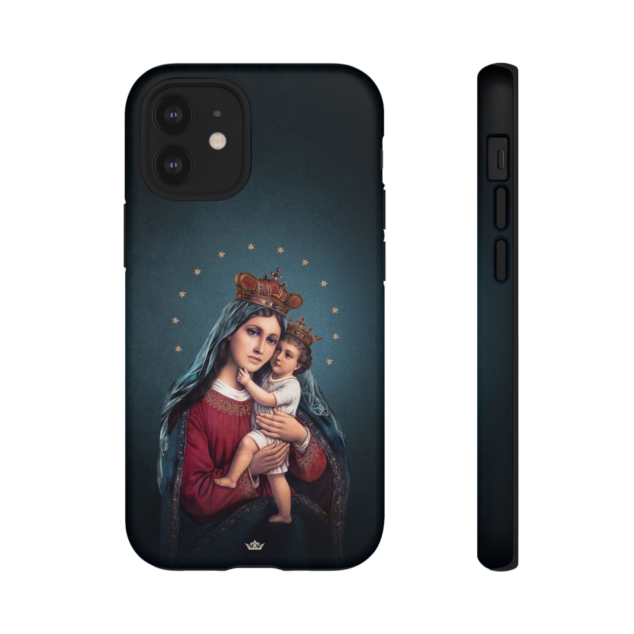 Divine King and Queen Hard Phone Case (Midnight Blue) - VENXARA®
