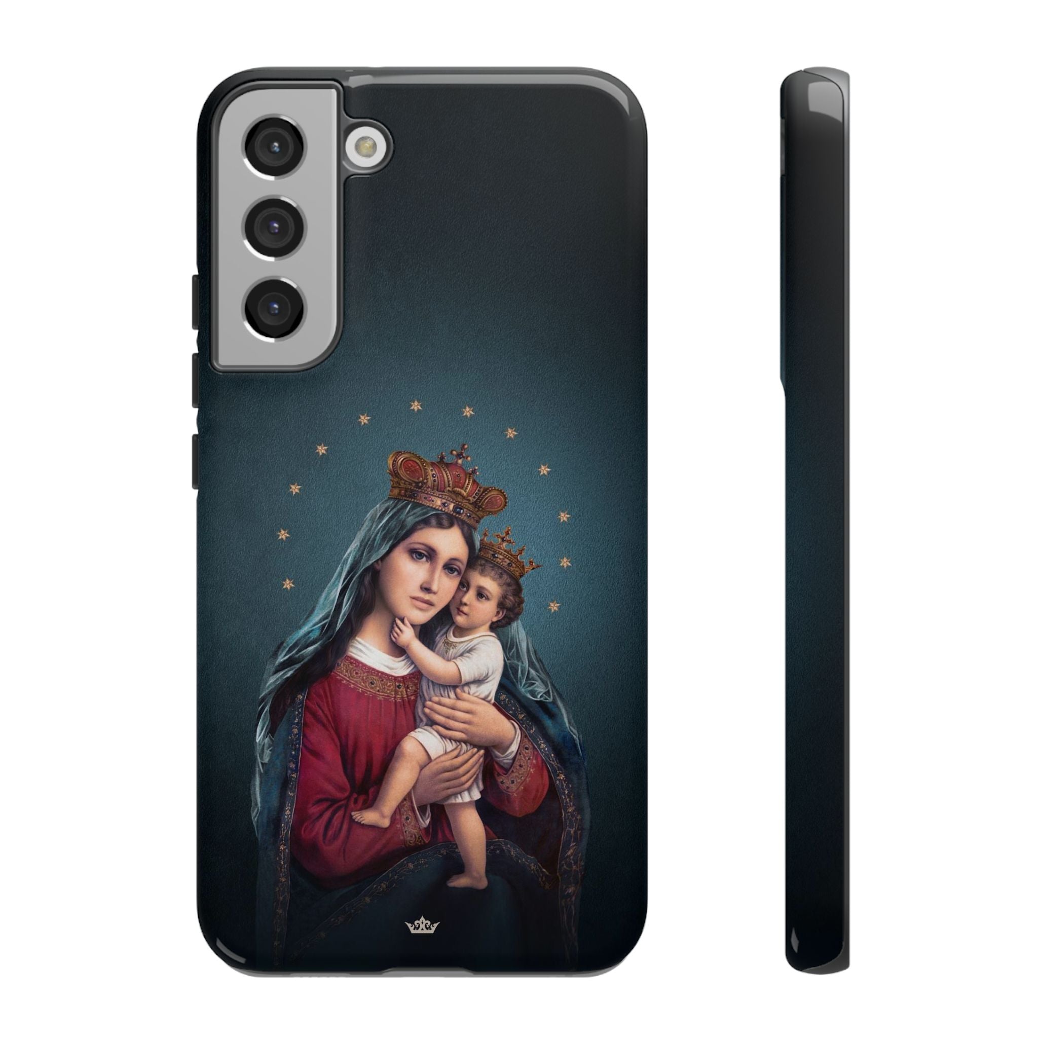 Divine King and Queen Hard Phone Case (Midnight Blue) - VENXARA®